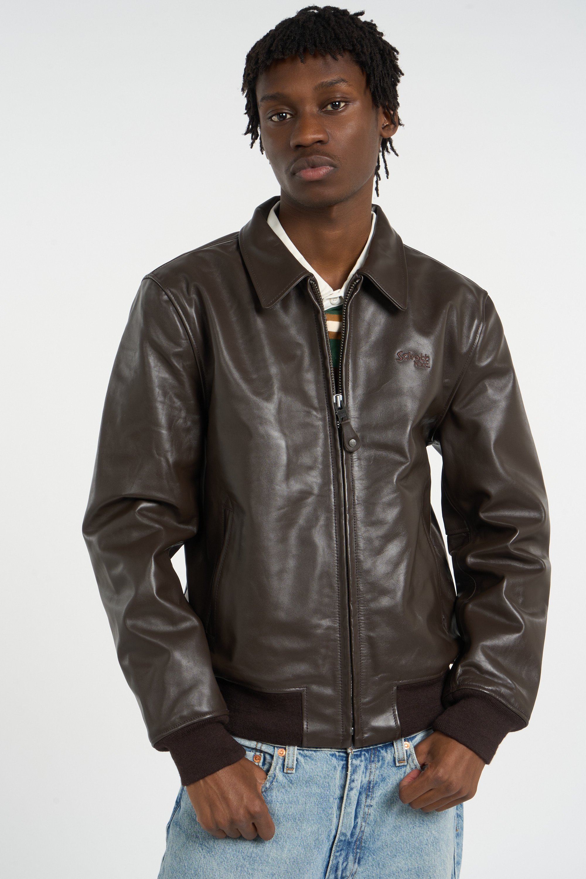 Jacket | Brown SCHOTT Men