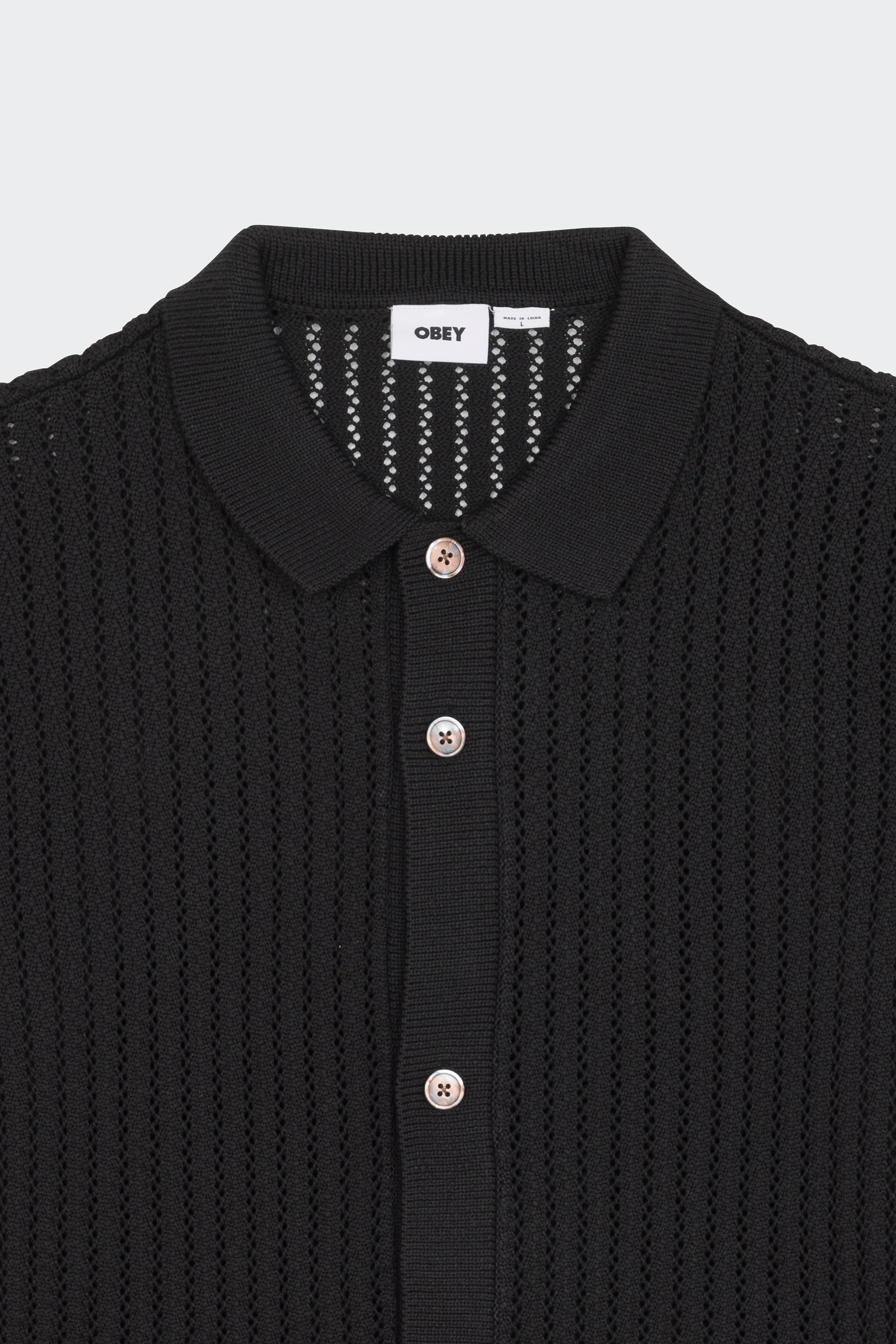 cardigan | Black by OBEY cardigan Black