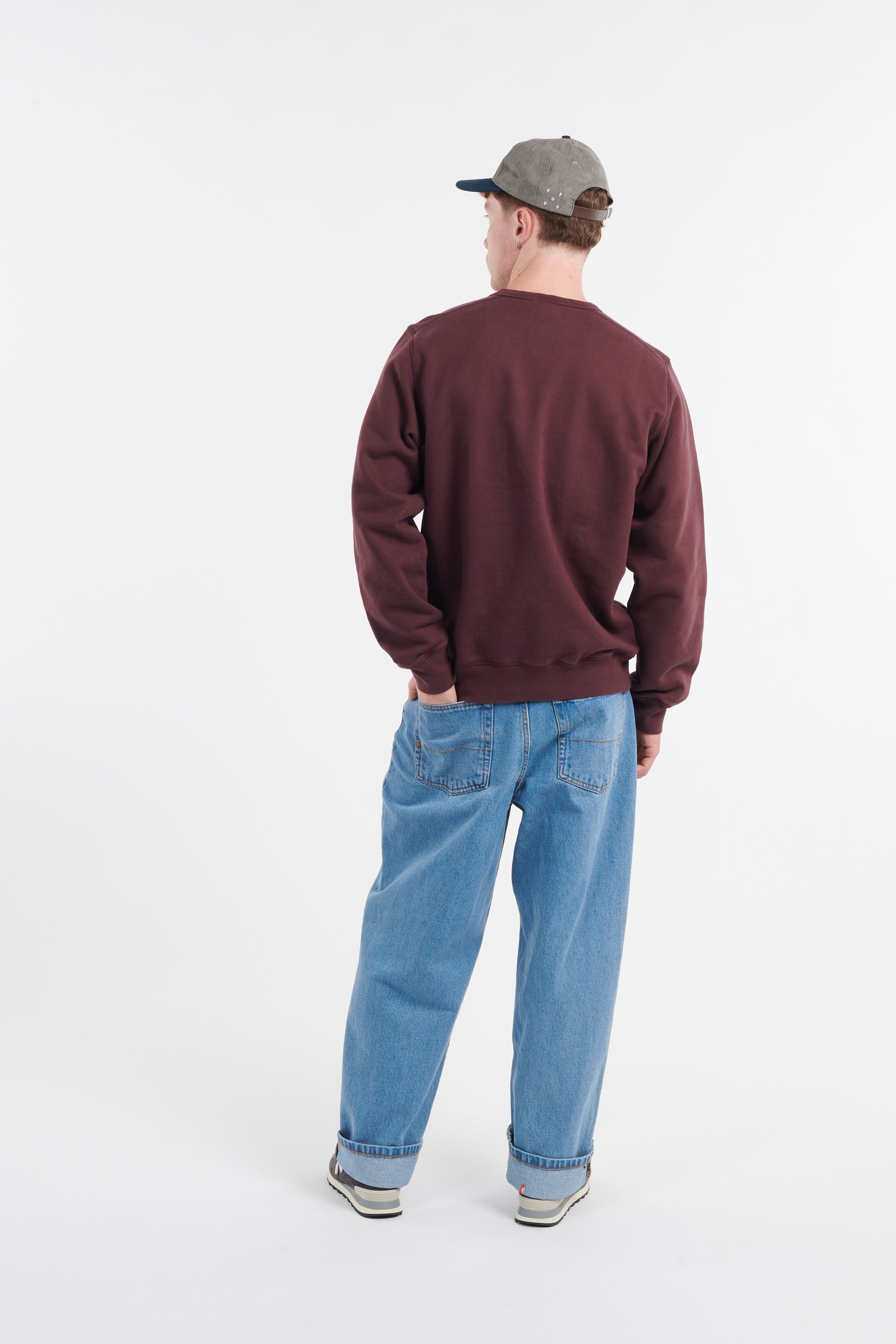Sweatshirt | Rouge by POP TRADING COMPANY Sweatshirt Rouge