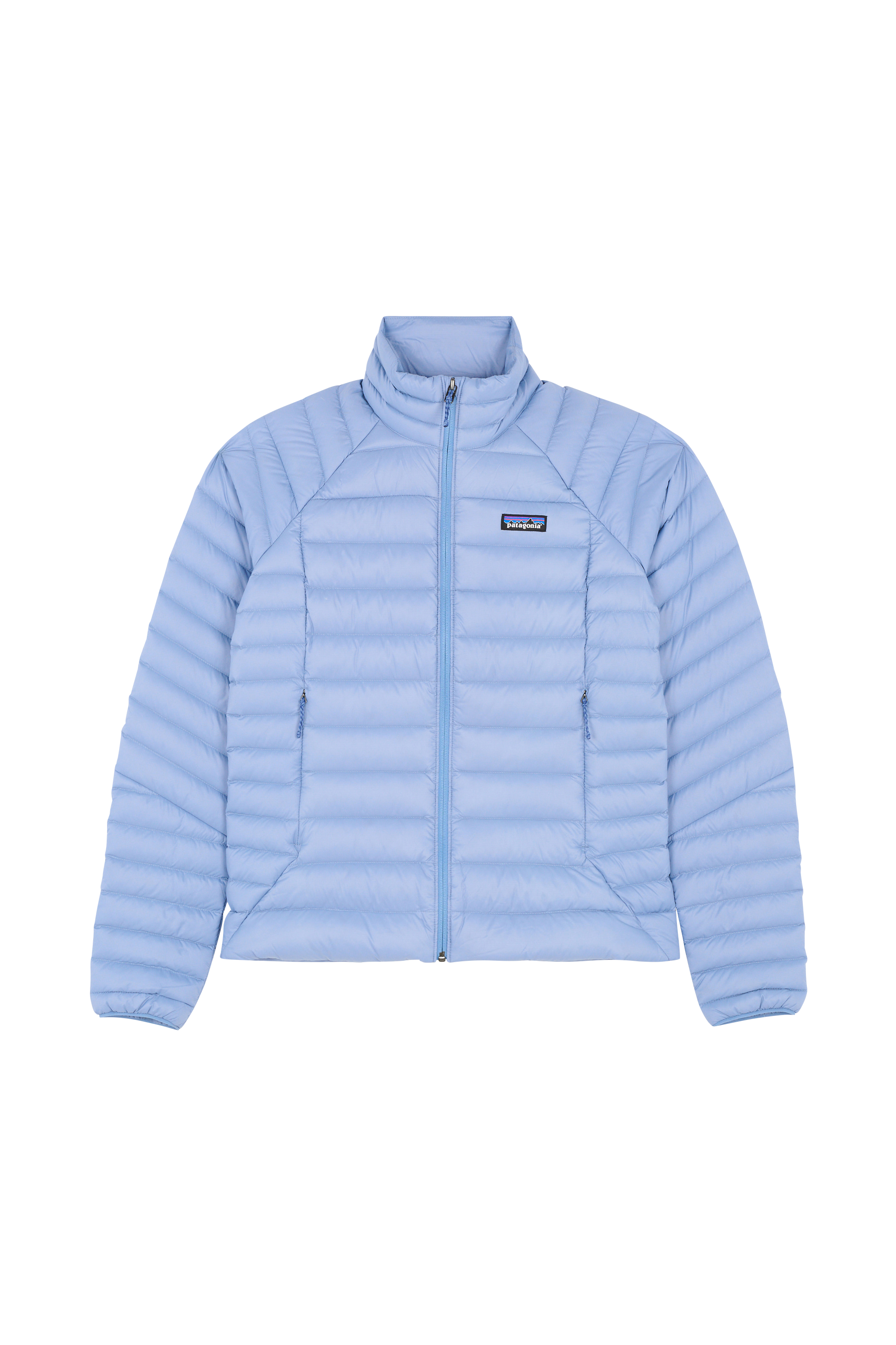 Lightweight quilted padded jacket with high neck W's Down Barnacle blue