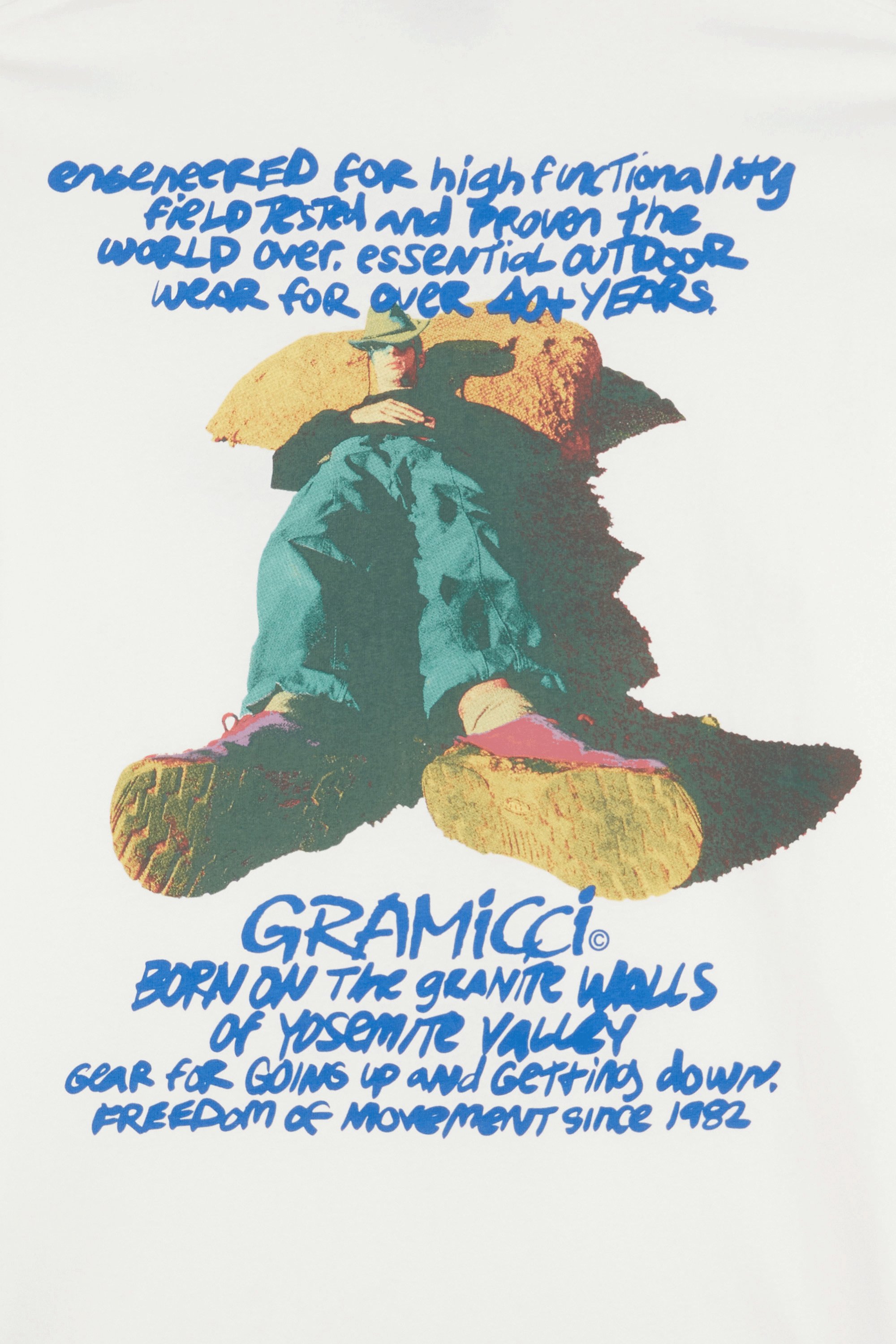 T-shirt | Blanc by GRAMICCI T-shirt Blanc