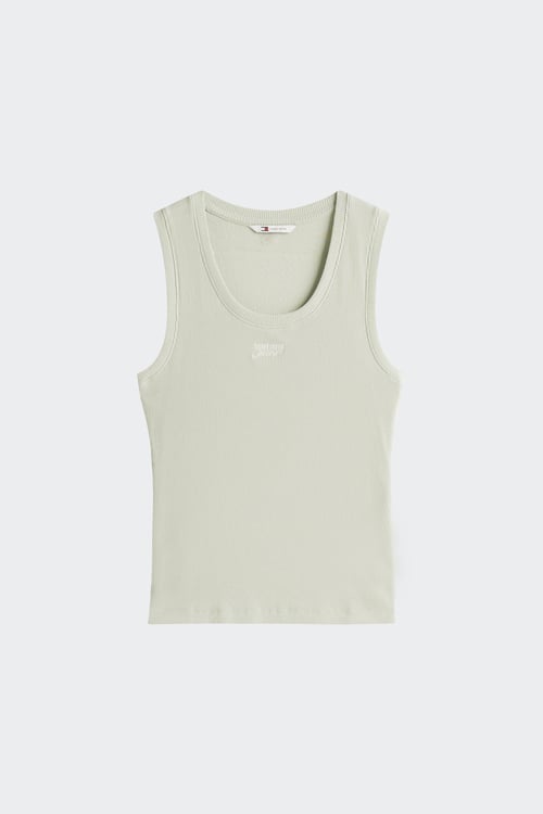 TOMMY JEANS Débardeur Vert
