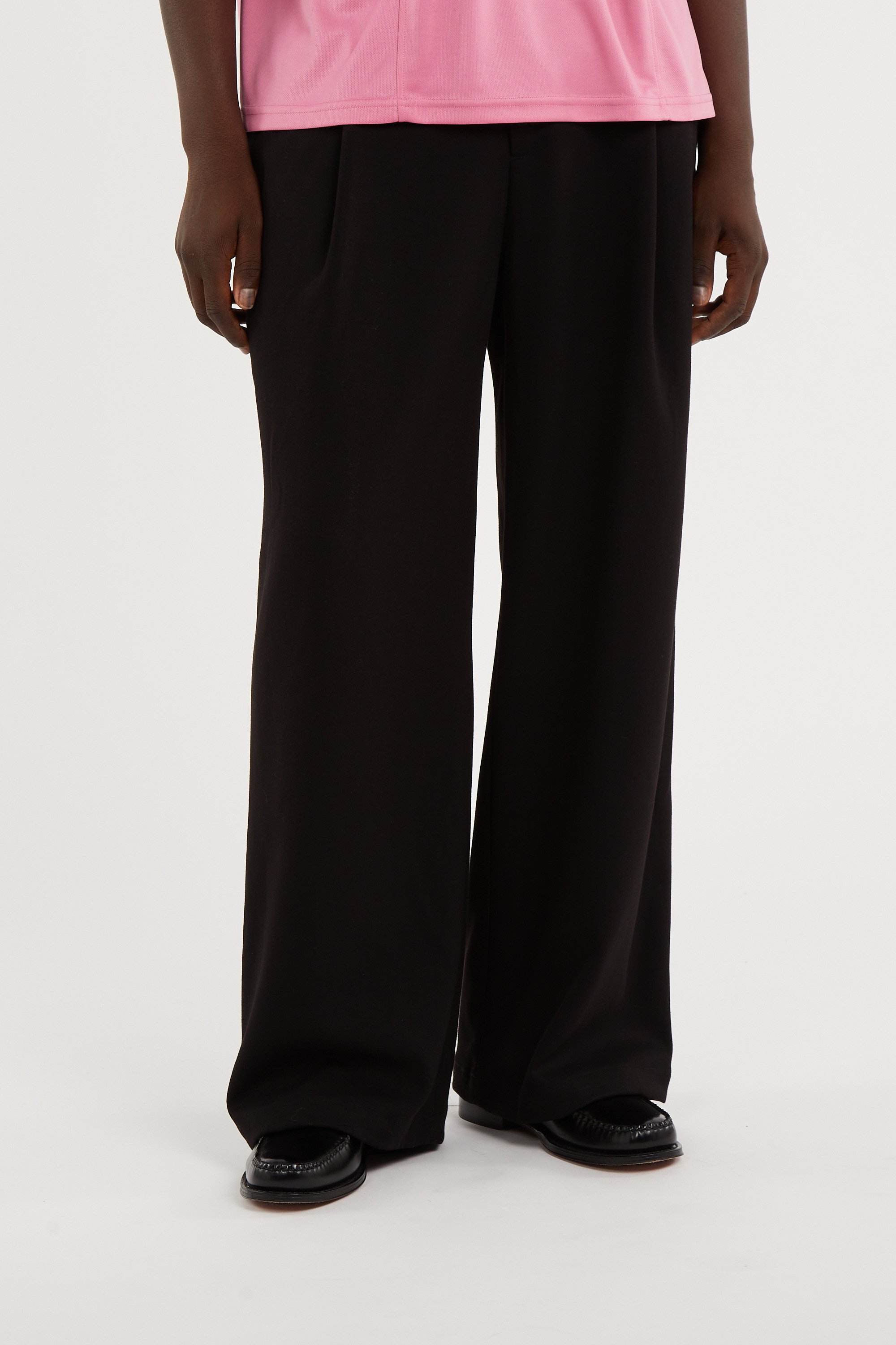 Wide-leg pants | Black ALIS Men