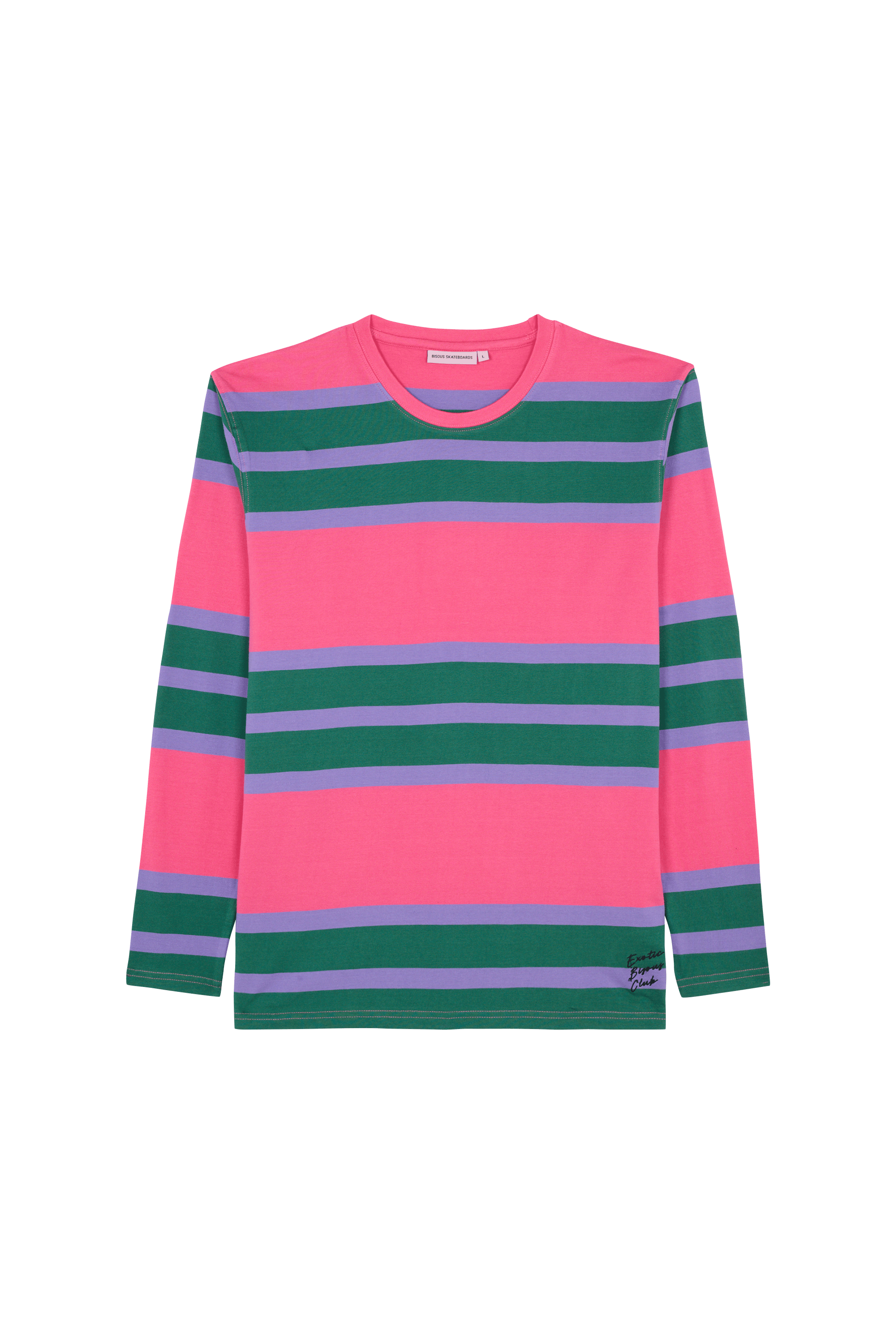 T-shirt BISOUS SKATEBOARDS Rose