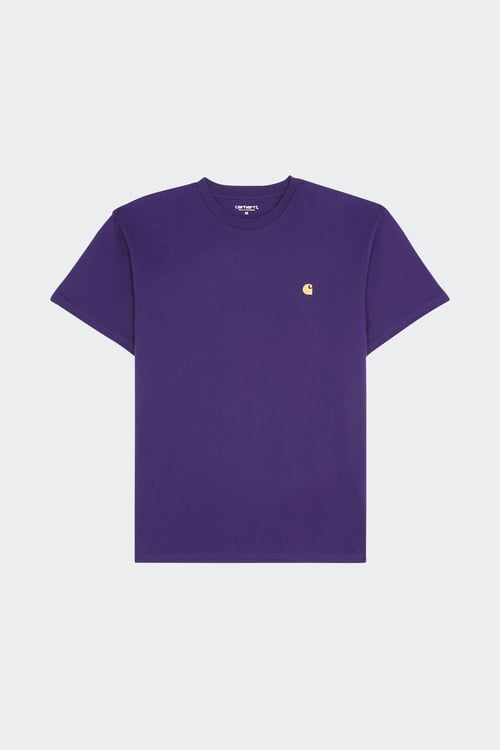 T shirt discount homme violet