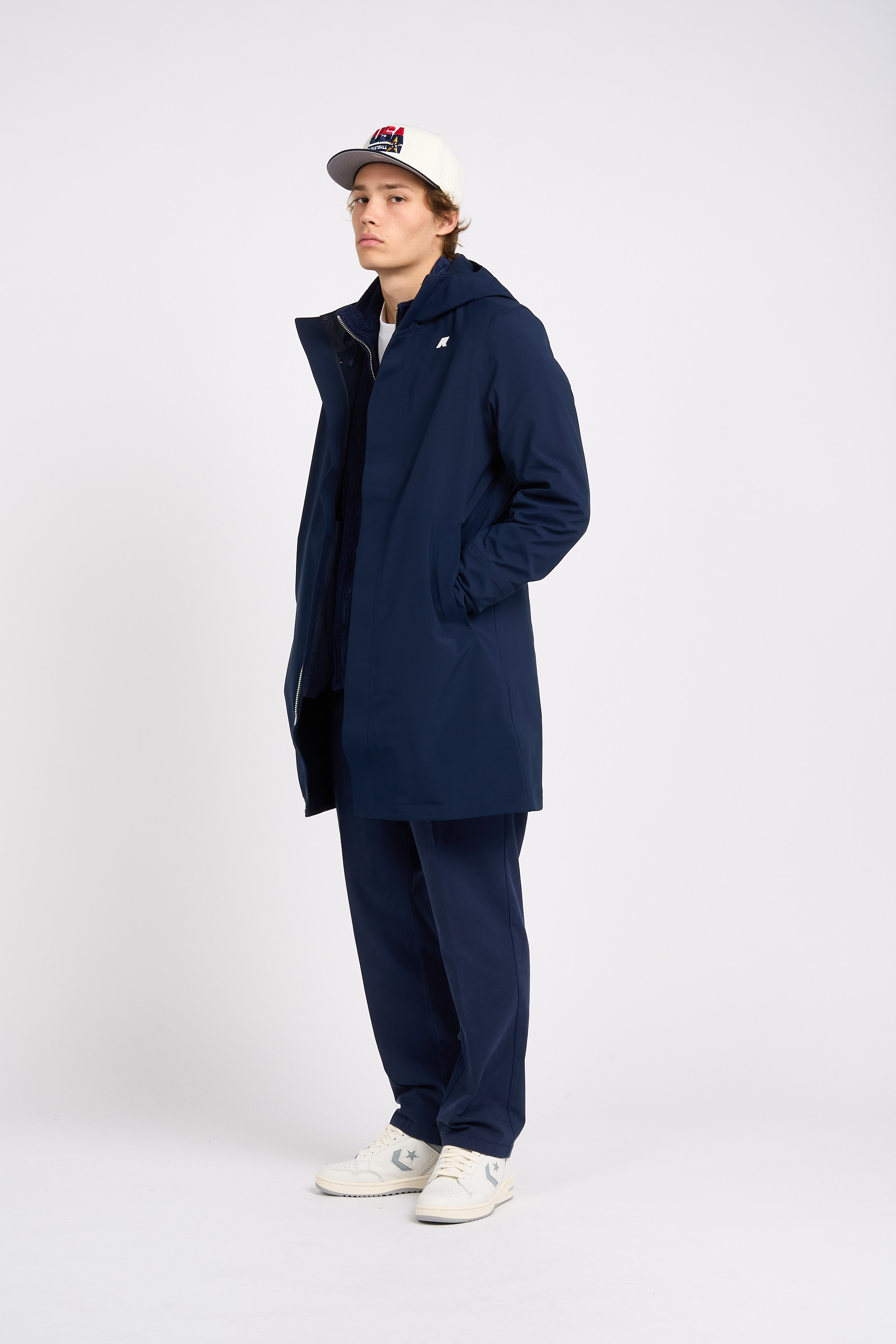Imperméable Bleu