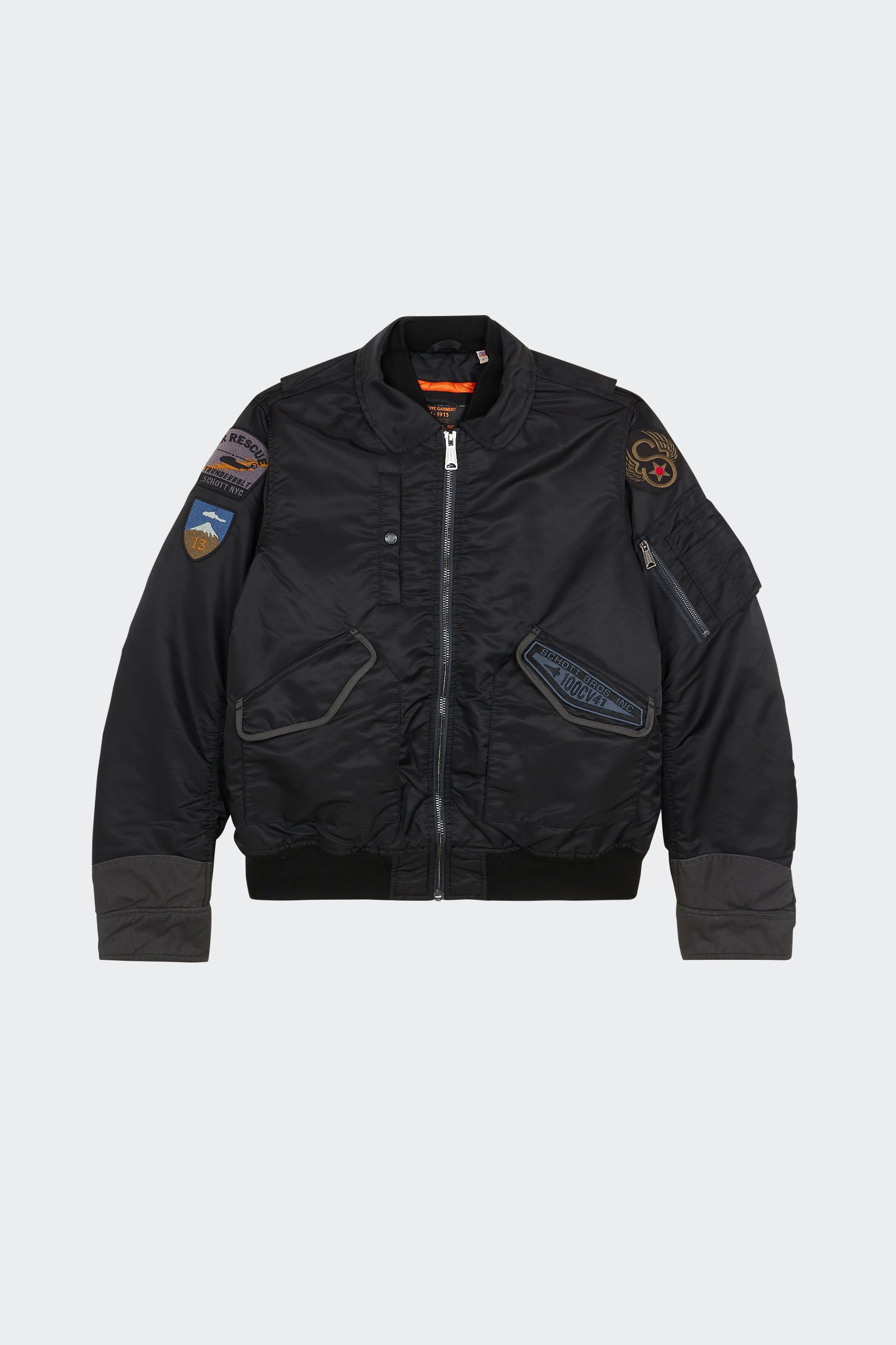 Jacket | Black by SCHOTT Jacket Black