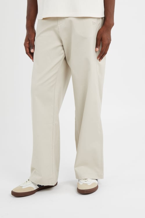 NEW ERA Pants Beige