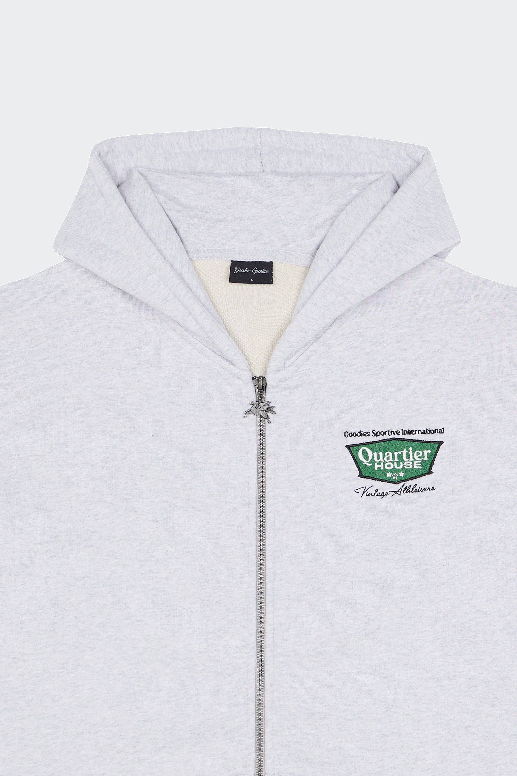 Hoodie | Grey by GOODIES SPORTIVE Hoodie Grey