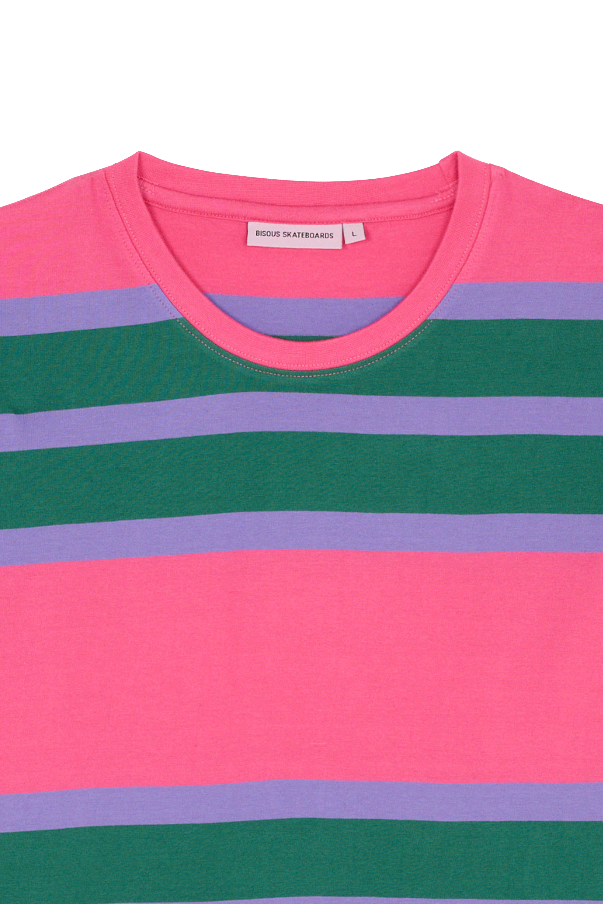 T-shirt BISOUS SKATEBOARDS Rose