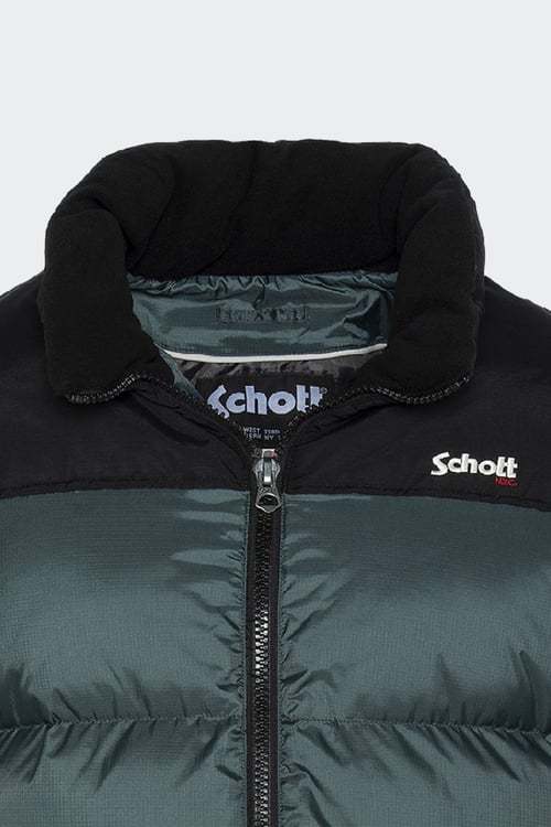 SCHOTT Doudoune  Vert