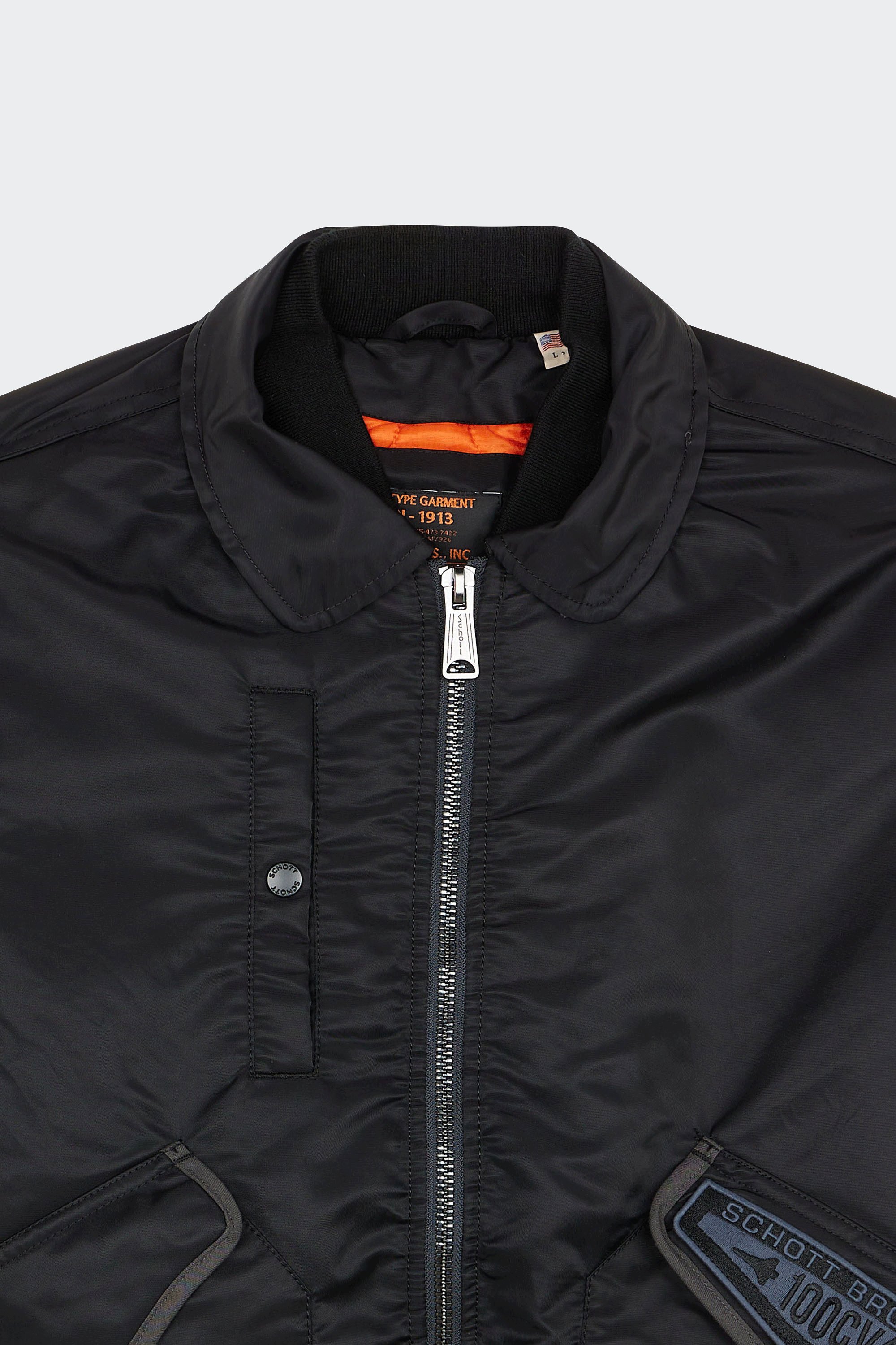 Jacket | Black by SCHOTT Jacket Black
