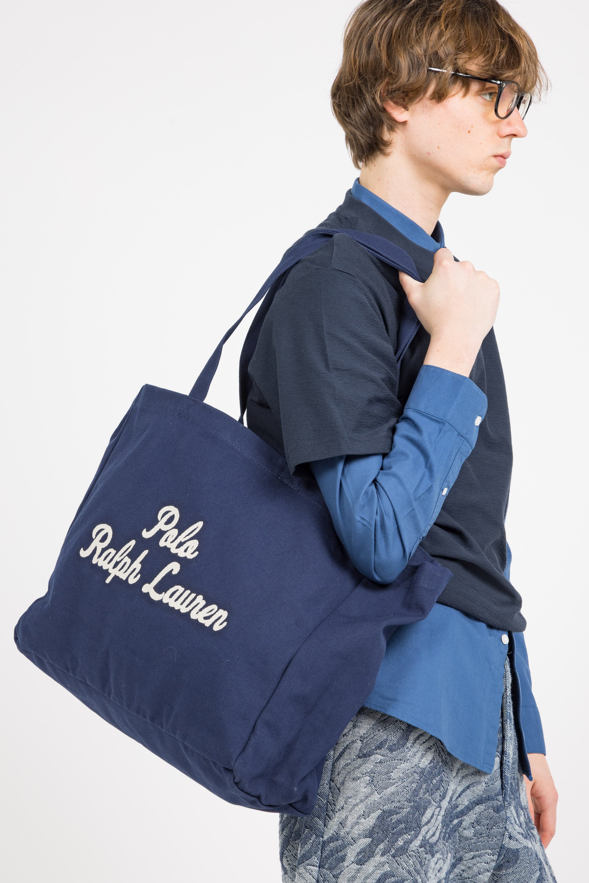 Tote bag Bleu