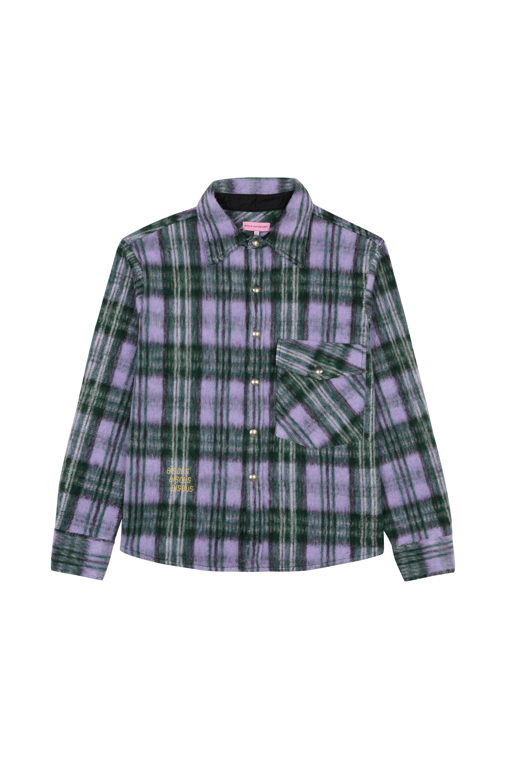 Chemise  BISOUS SKATEBOARDS Violet