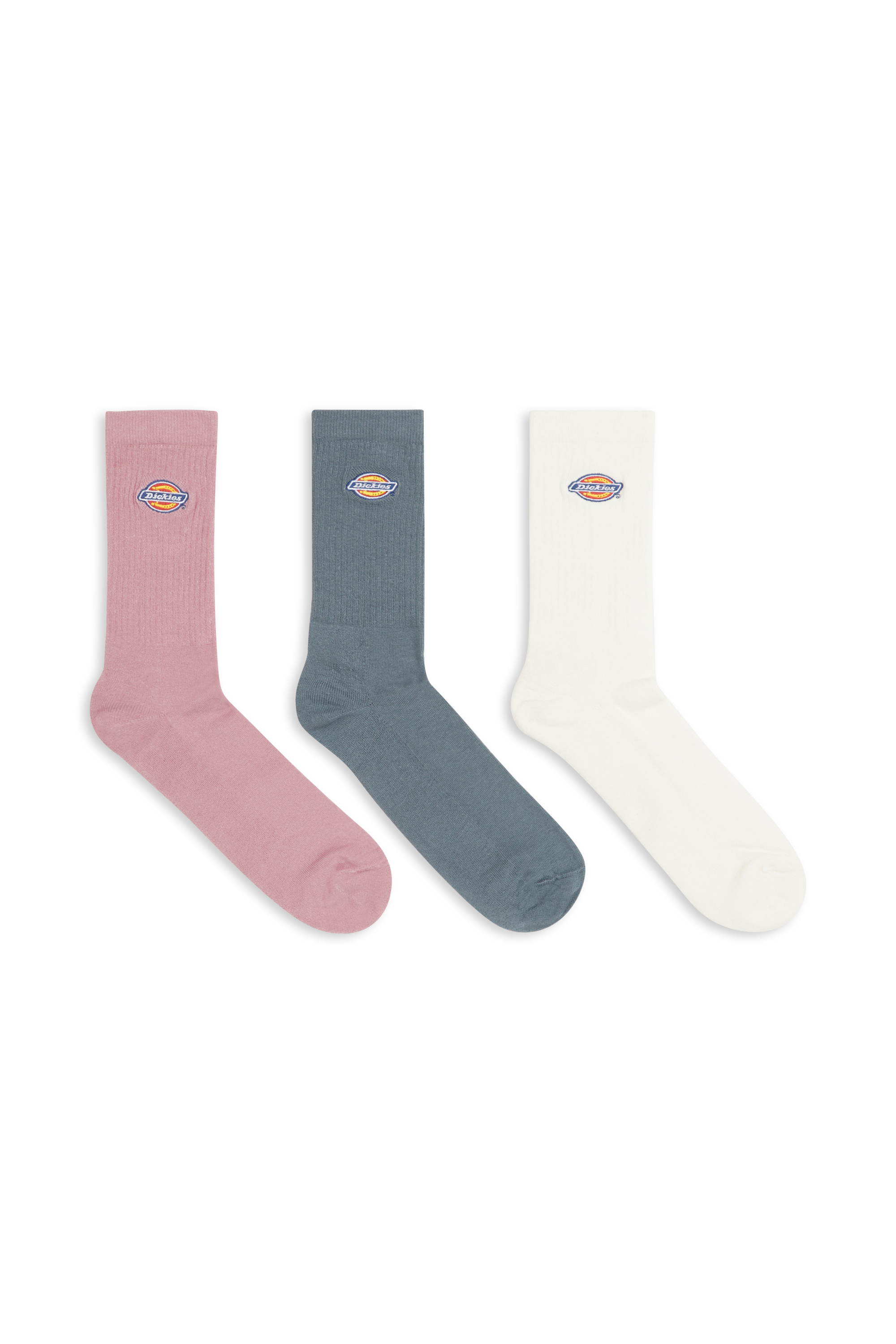 Pack of three pairs of socks Pink