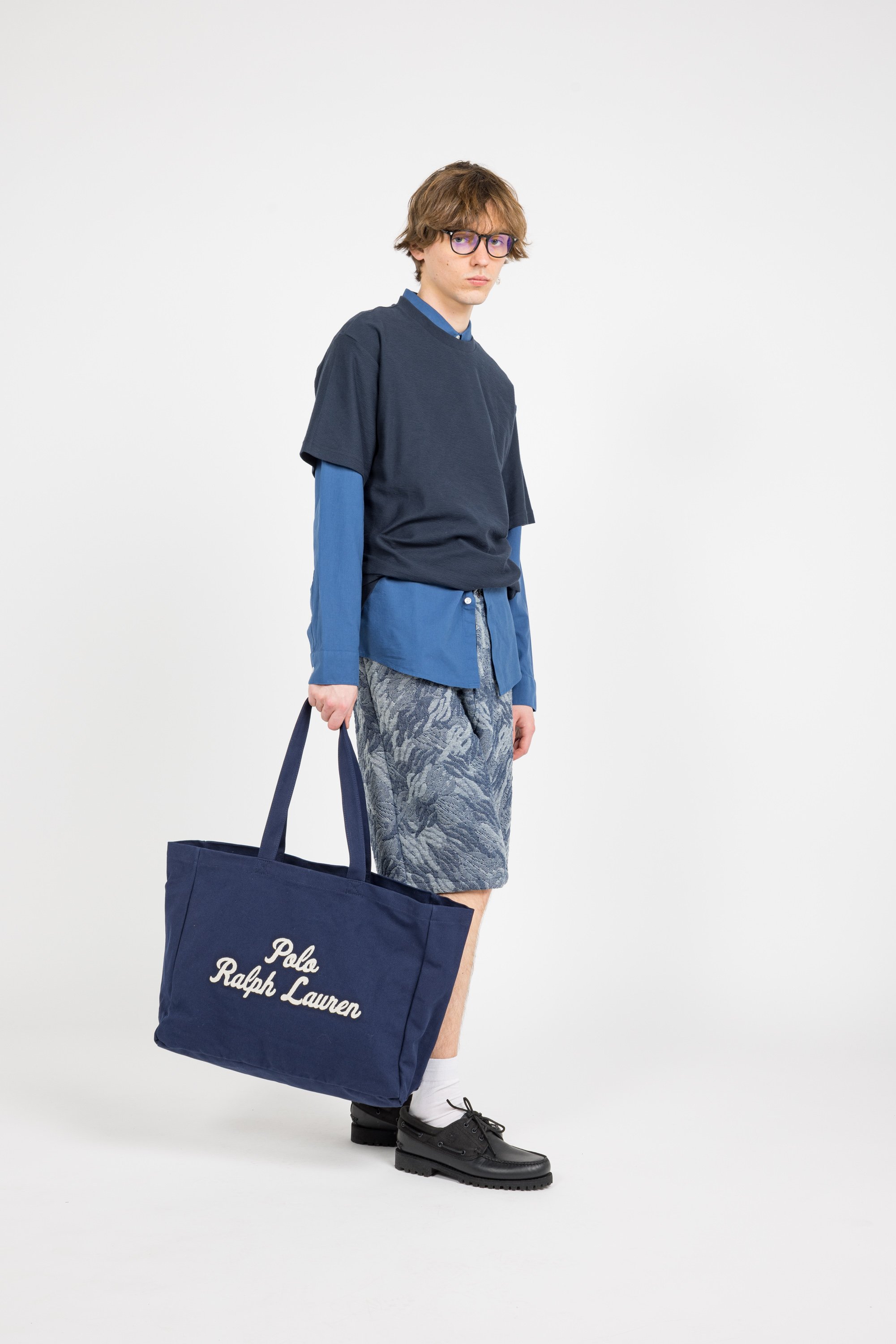 Tote bag Bleu