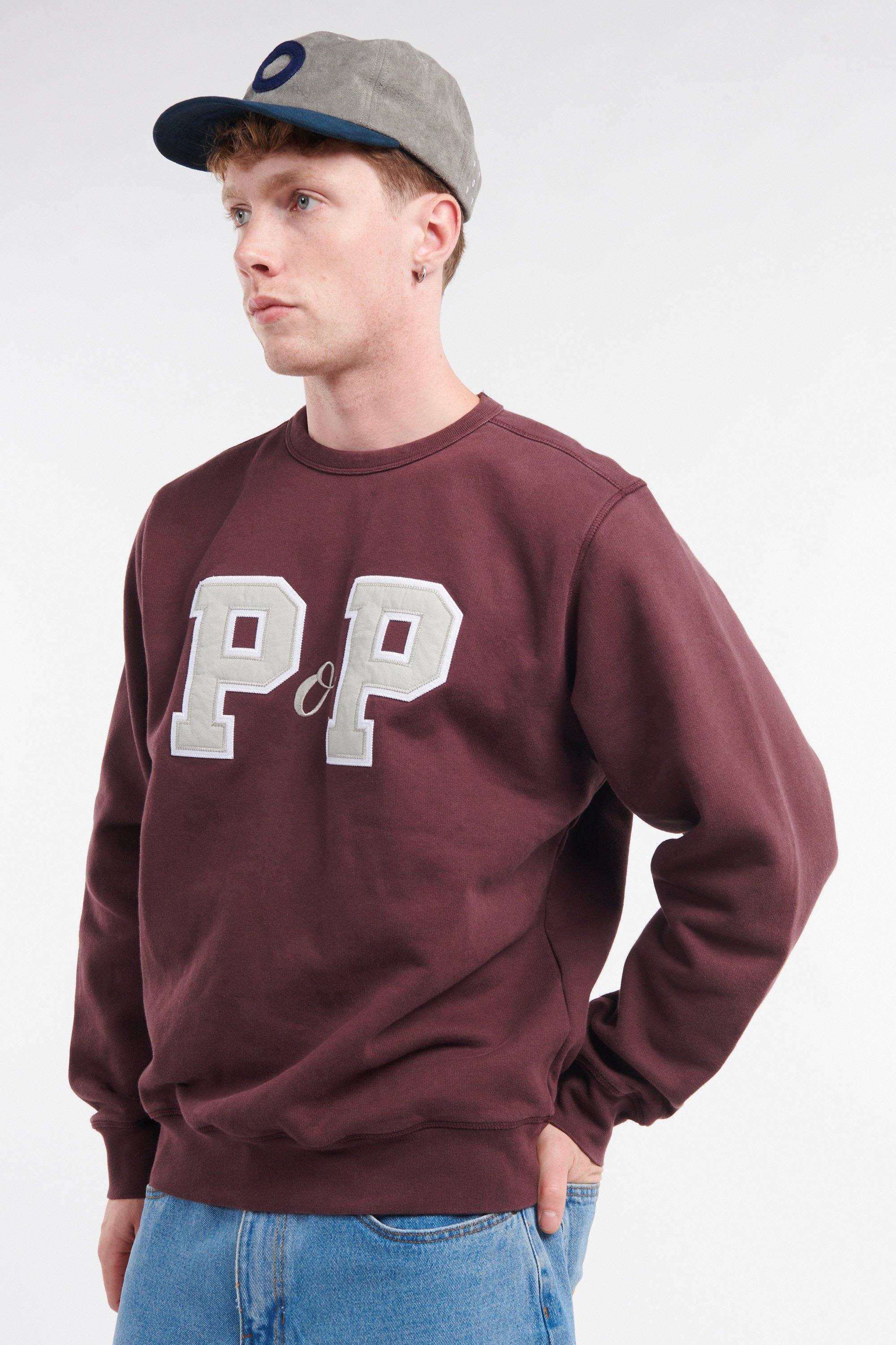 Sweatshirt | Rouge by POP TRADING COMPANY Sweatshirt Rouge