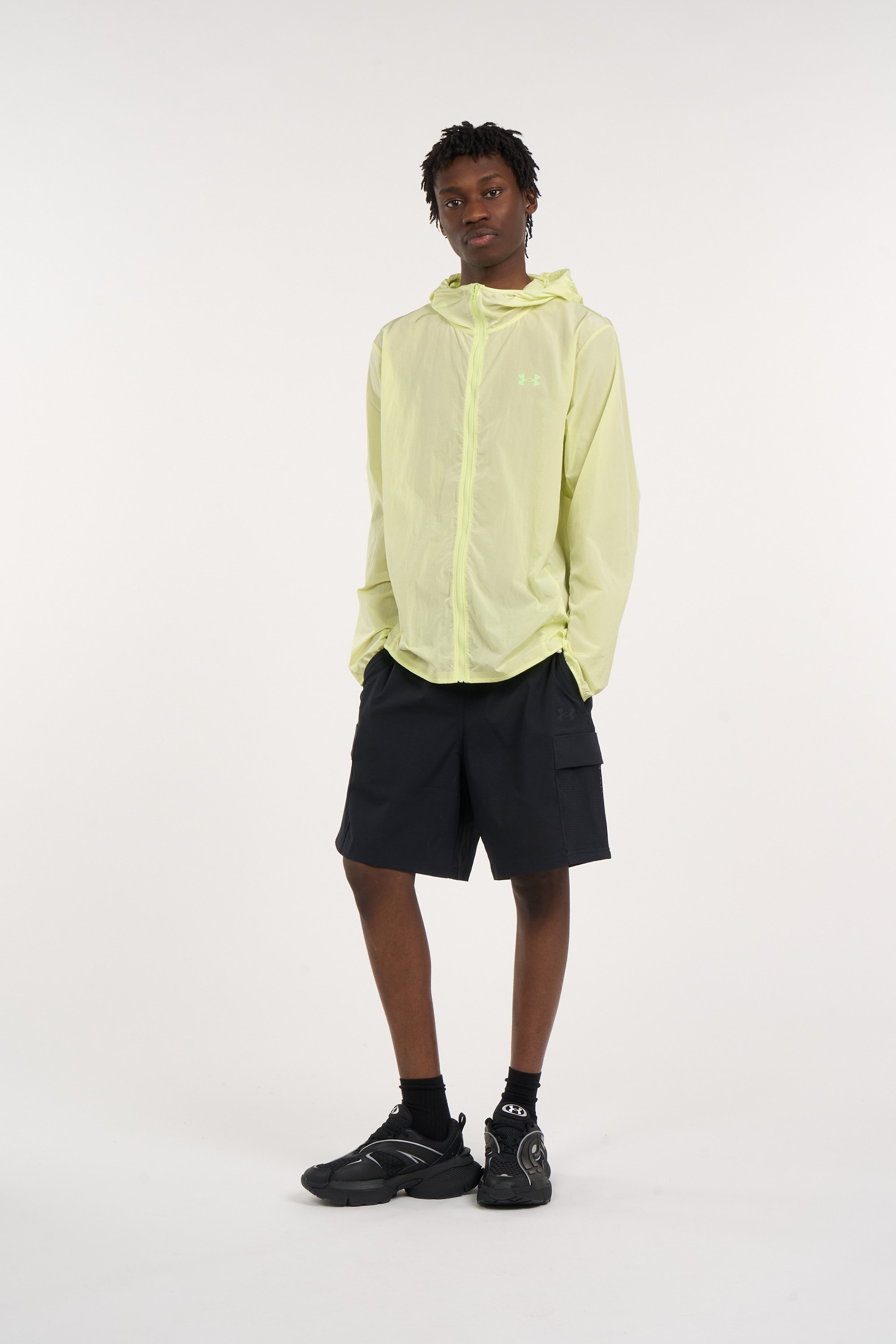 Veste de survêtement  UNDER ARMOUR Jaune