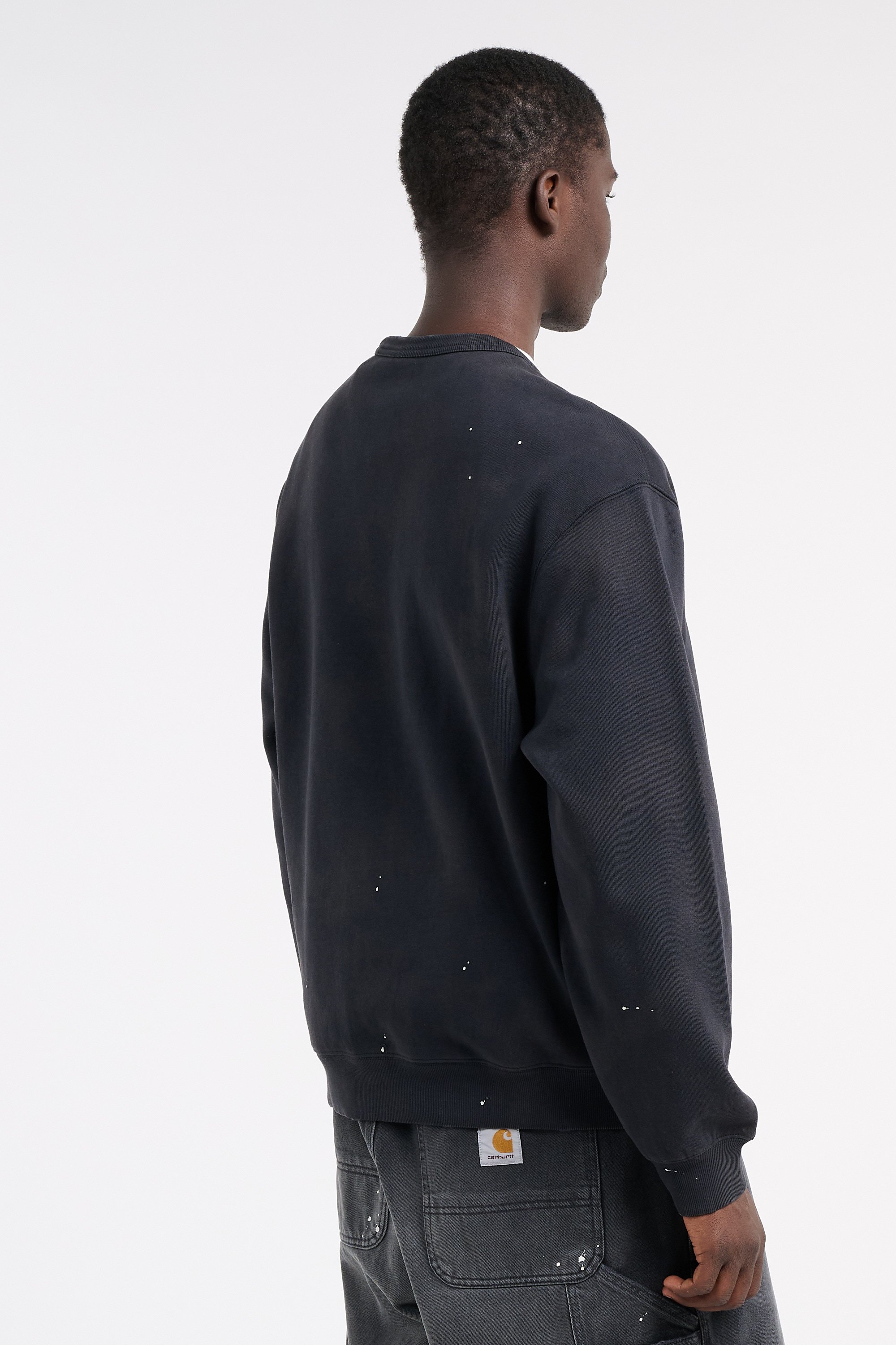 Tommy Badge Sweatshirt | Black CARHARTT WIP Men