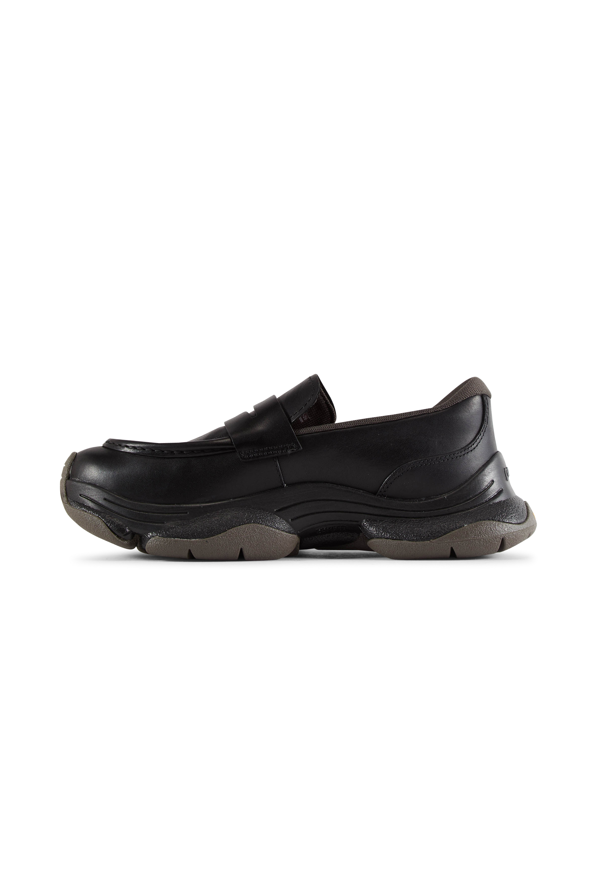 Leather deck shoes | Black CAMPER Women