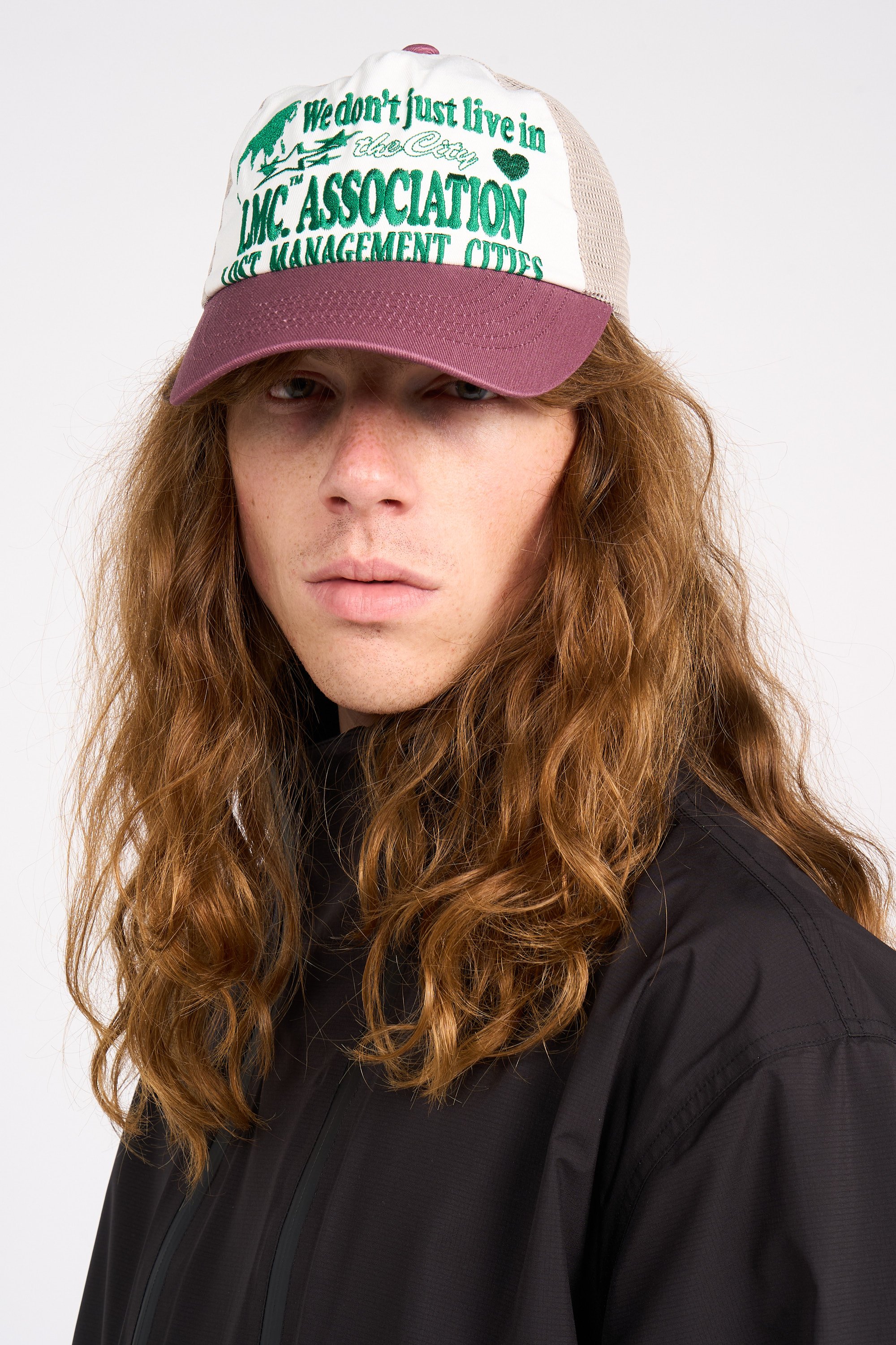 Casquette LOST MANAGEMENT CITIES Rose