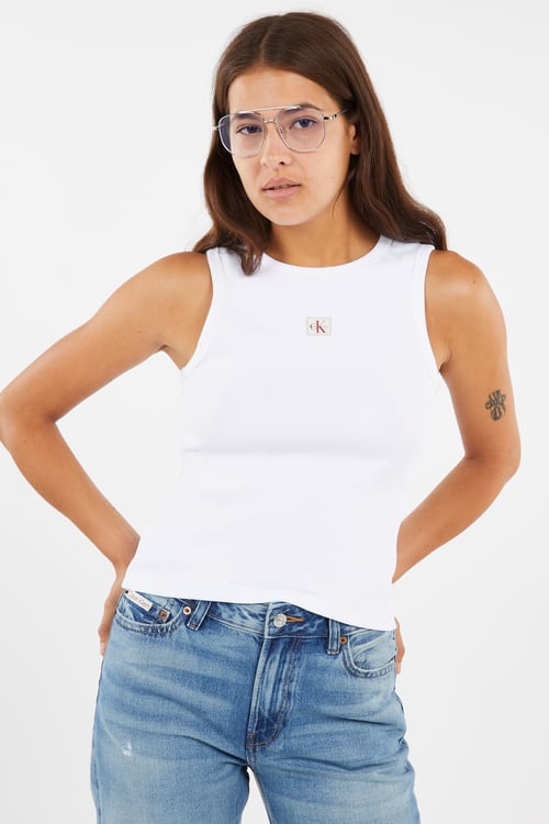CALVIN KLEIN Débardeur Blanc