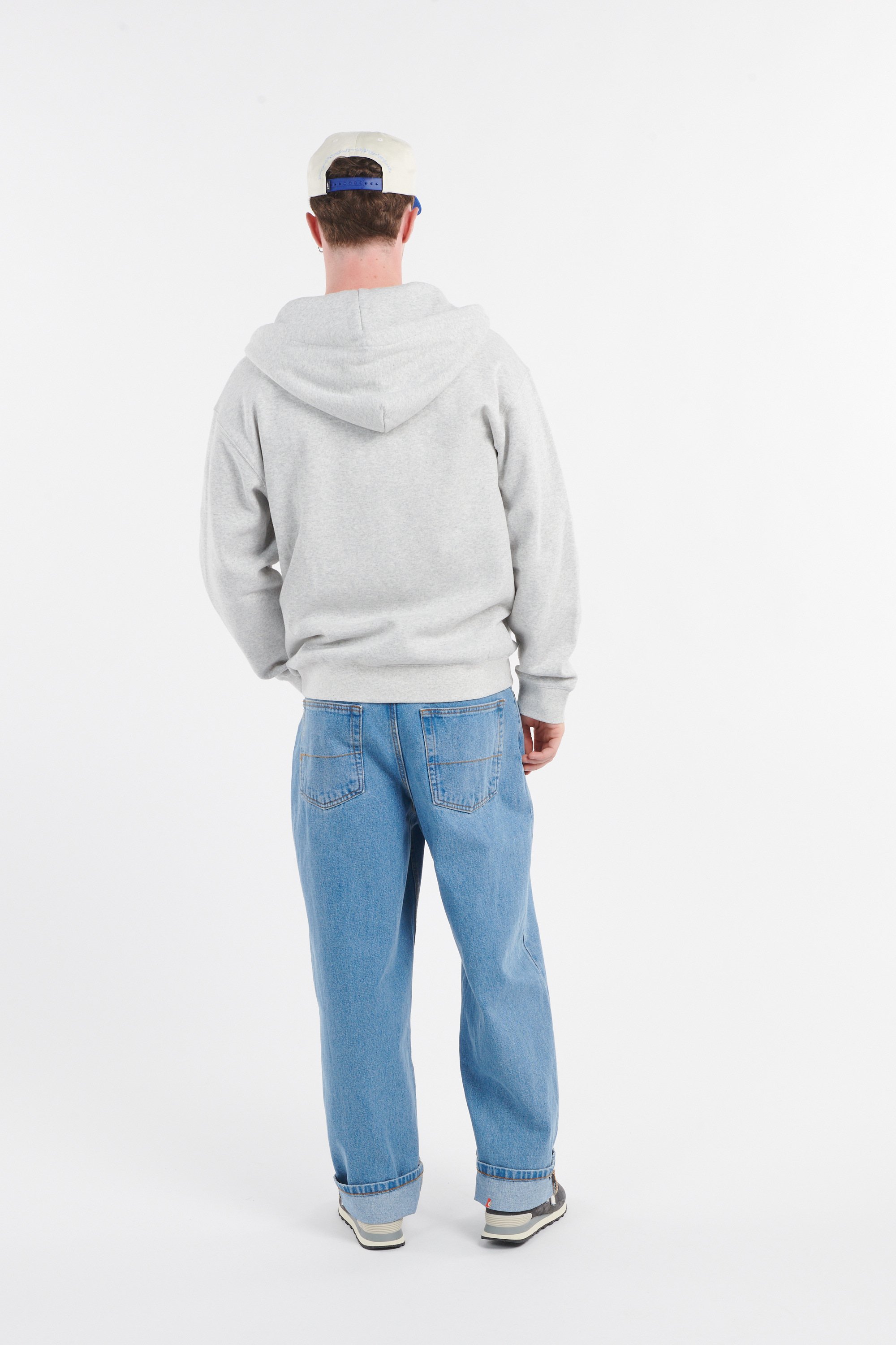 Zip-up hoodie | Grey HUF Men