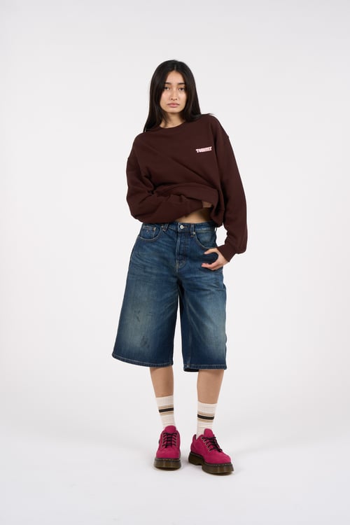 TOMMY JEANS sweatshirt Brown