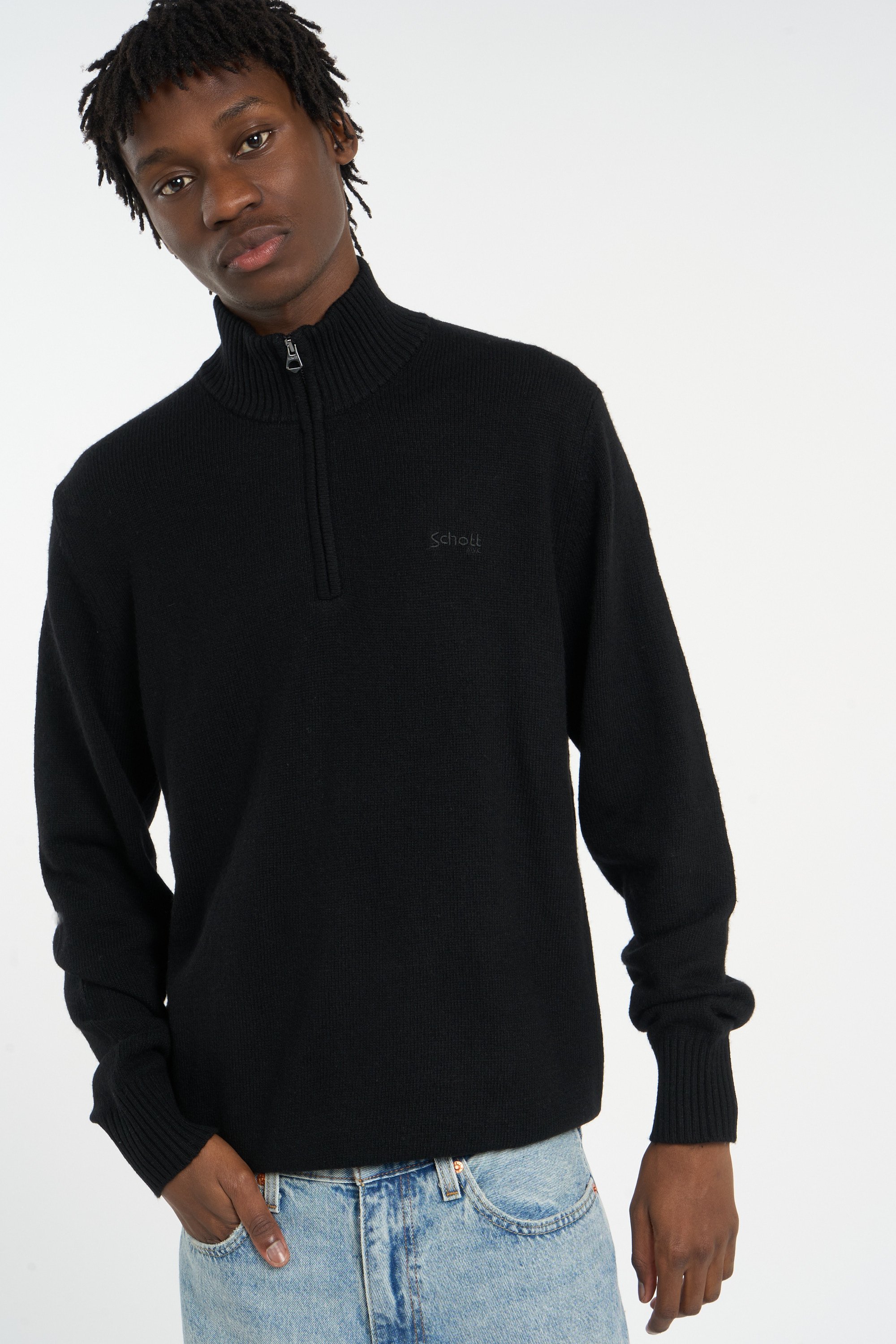 Gilet | Noir SCHOTT Homme