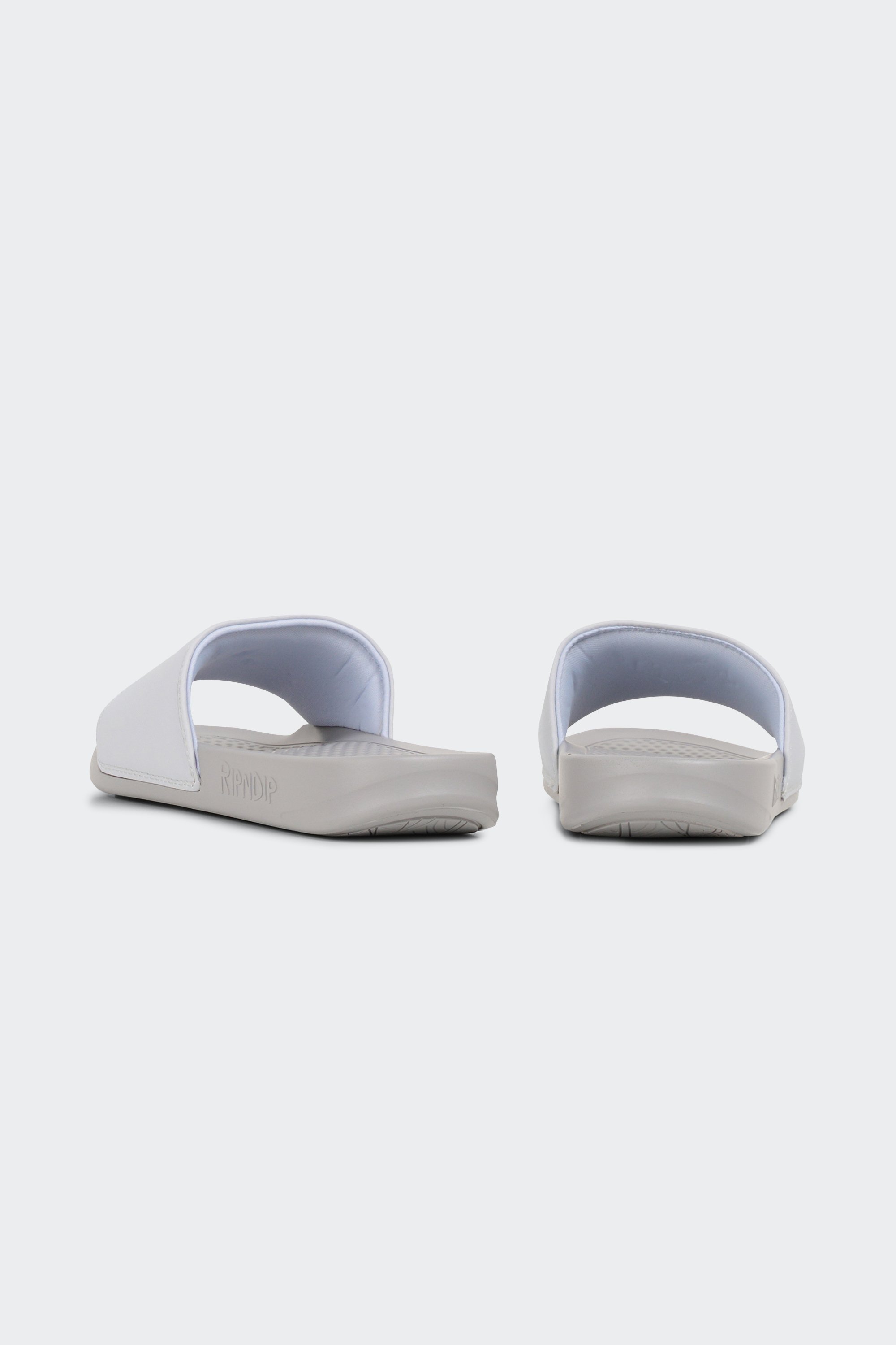Slide Sandal | Grey by RIPNDIP Slide Sandal Grey