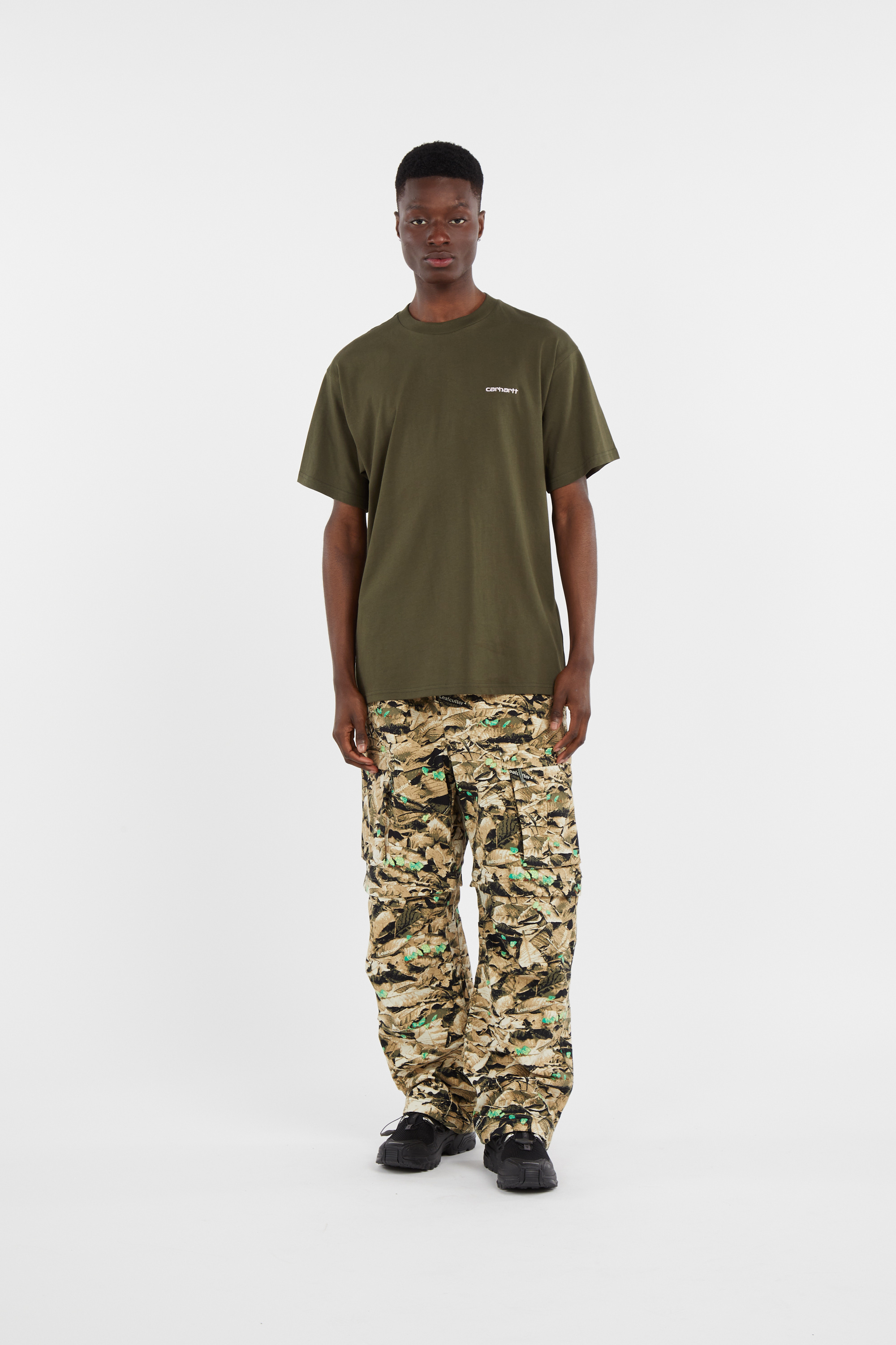 Pantalon cargo Beige