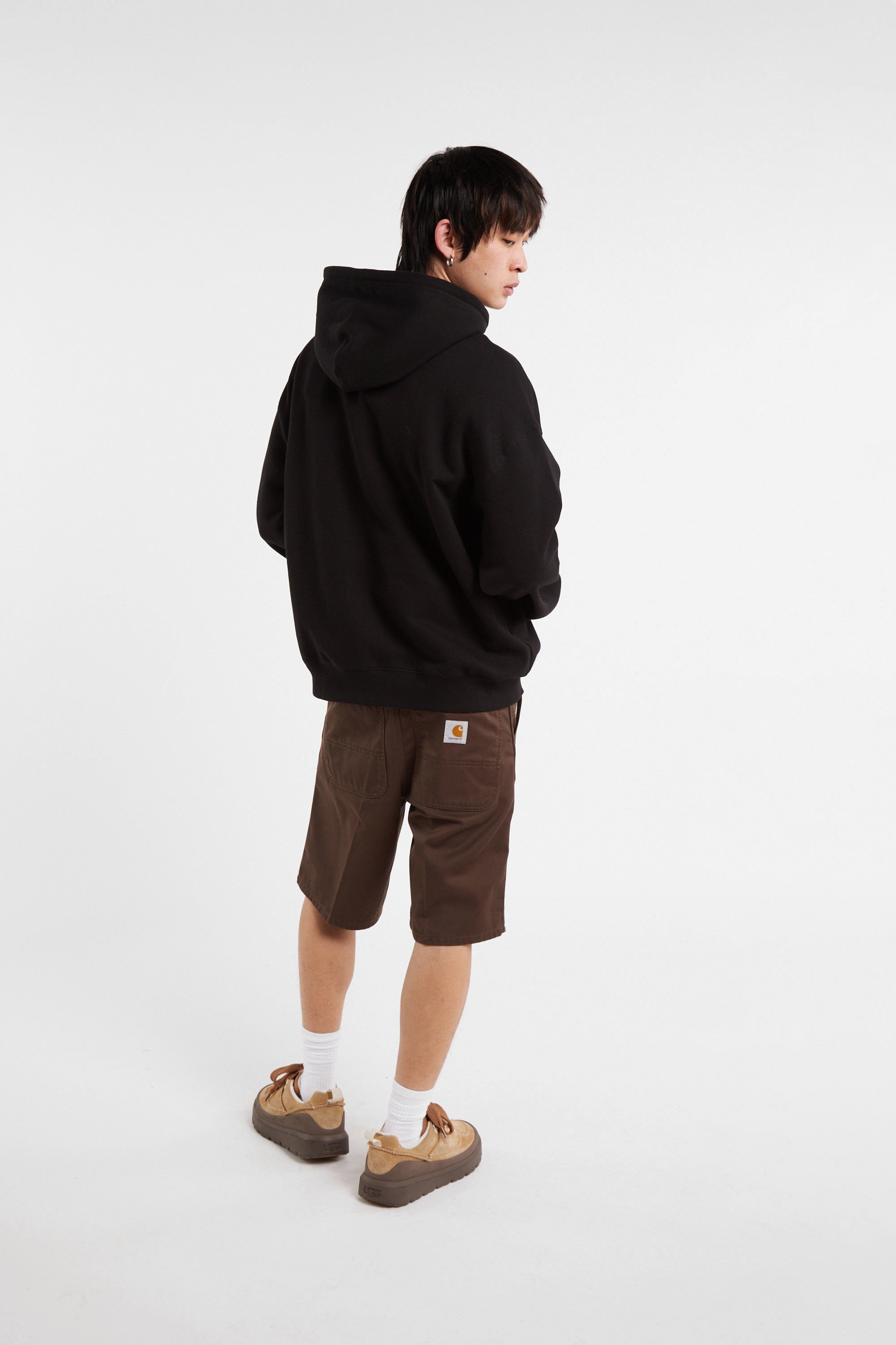 Hoodie zippé Noir