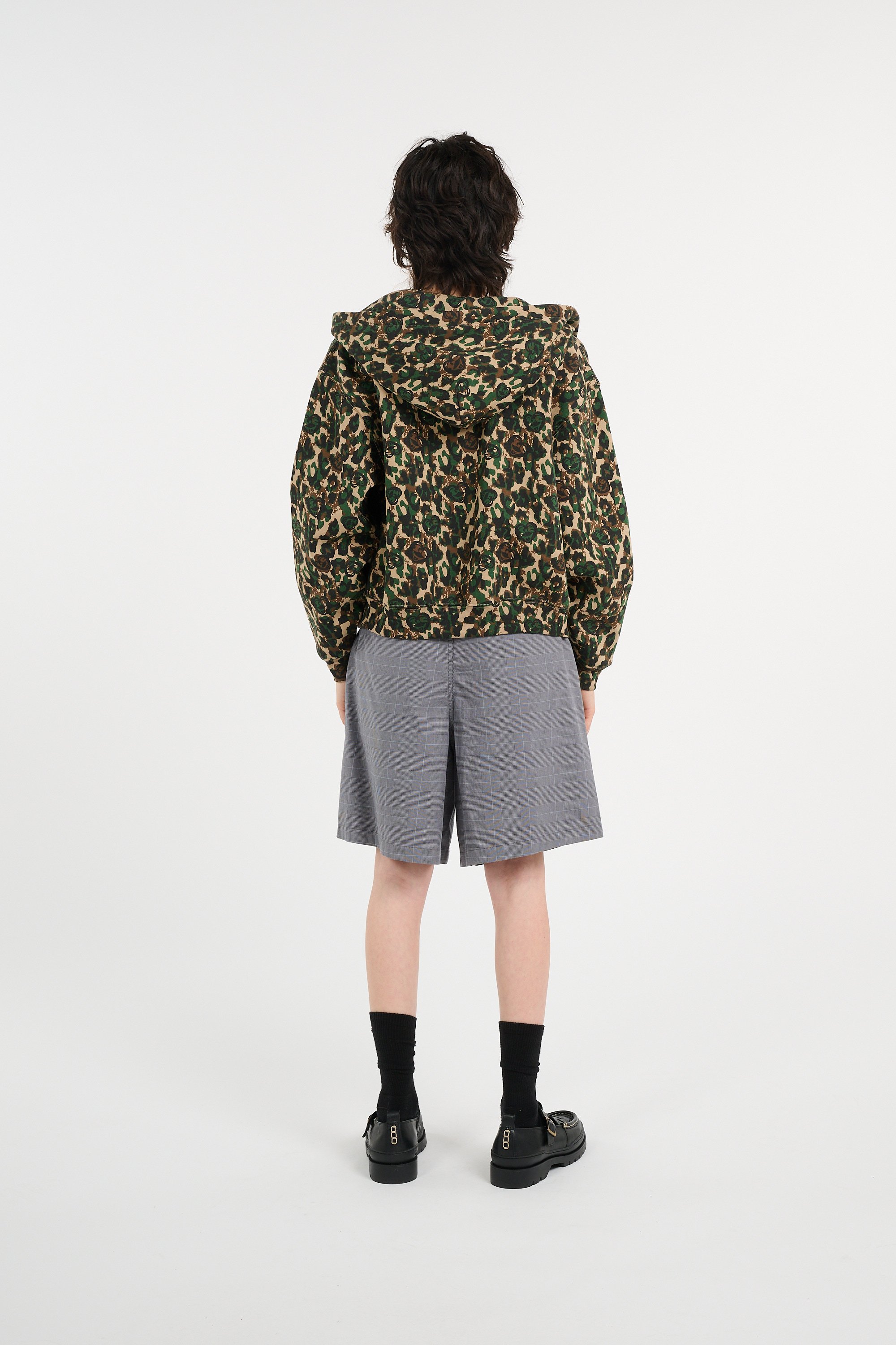 zip-up hoodie | Khaki ICE CREAM Women