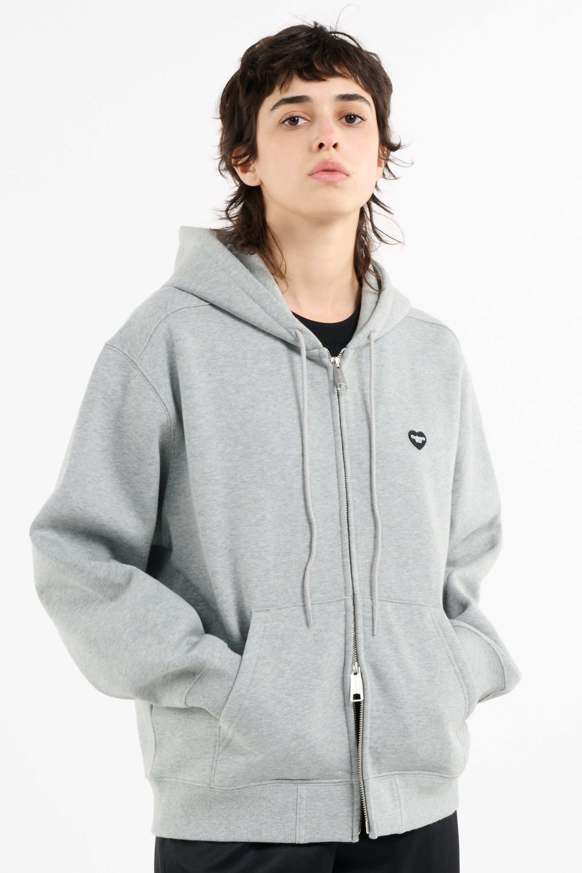 Tommy Badge Sweatshirt | Grey CARHARTT WIP Women