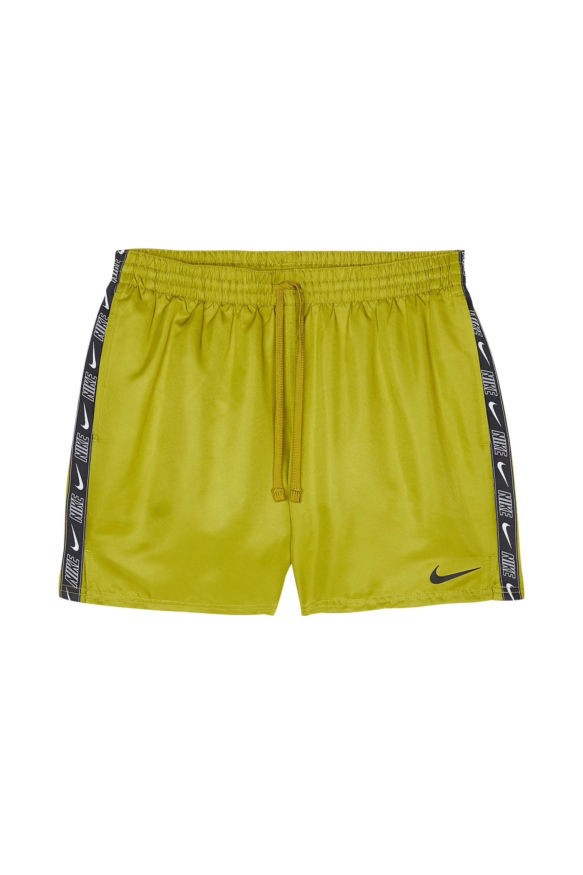 yellow nike swim trunks