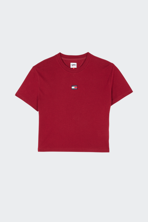 TOMMY JEANS T-shirt  Rouge