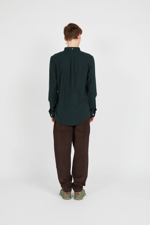 FARAH Chemise col américain slim-fit en coton biologique Multicolore