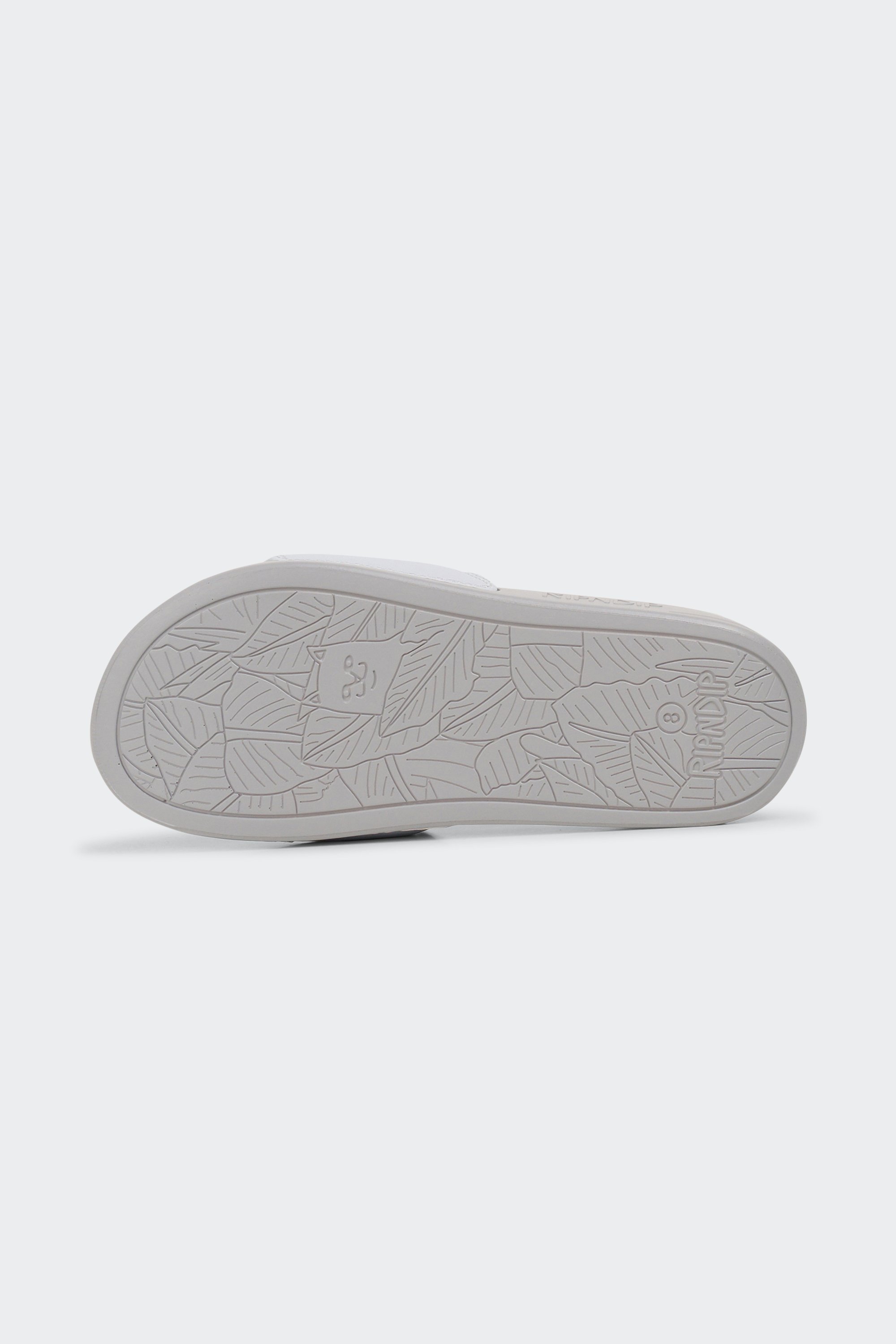 Slide Sandal | Grey by RIPNDIP Slide Sandal Grey
