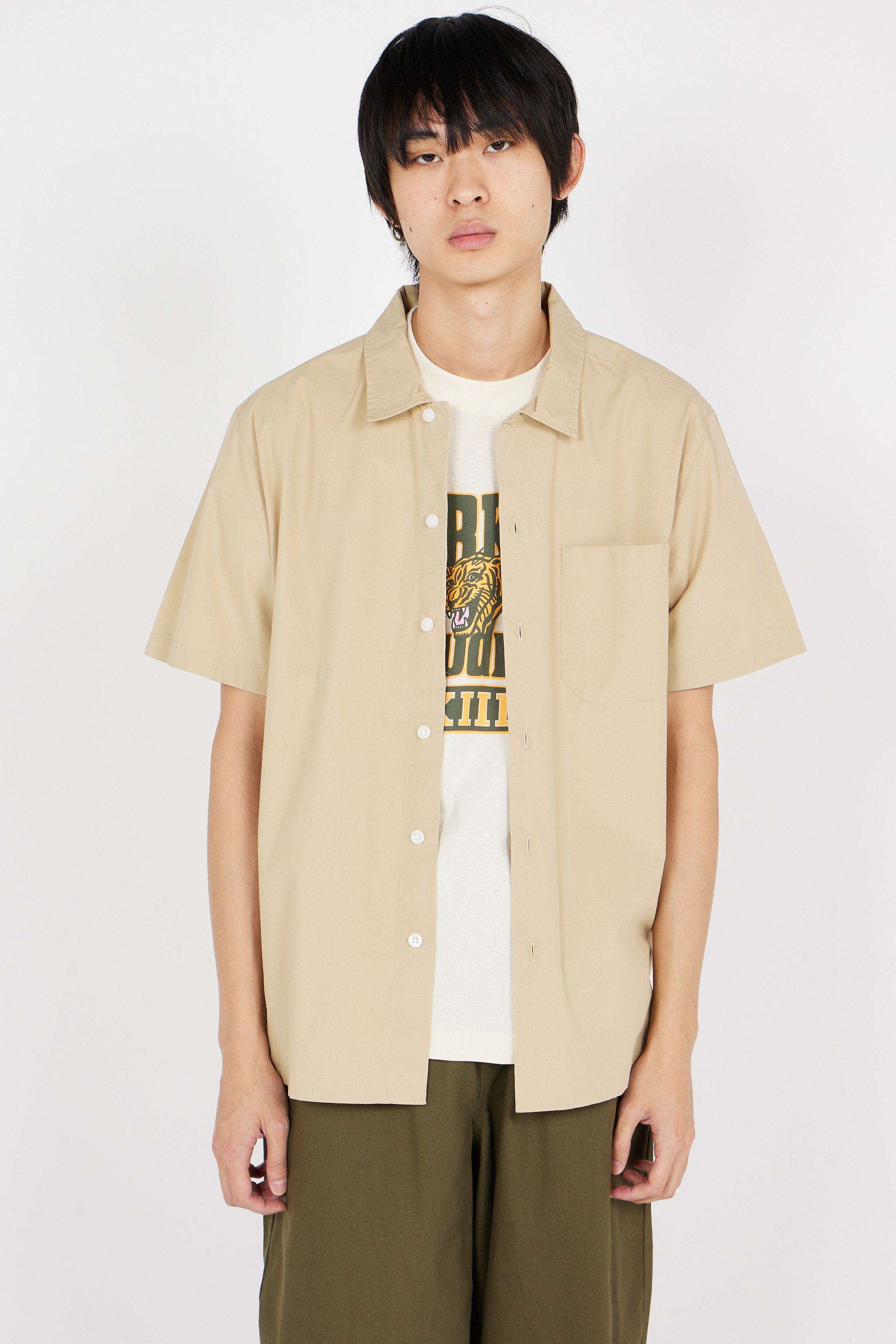 Chemise | Beige by FARAH Chemise Beige