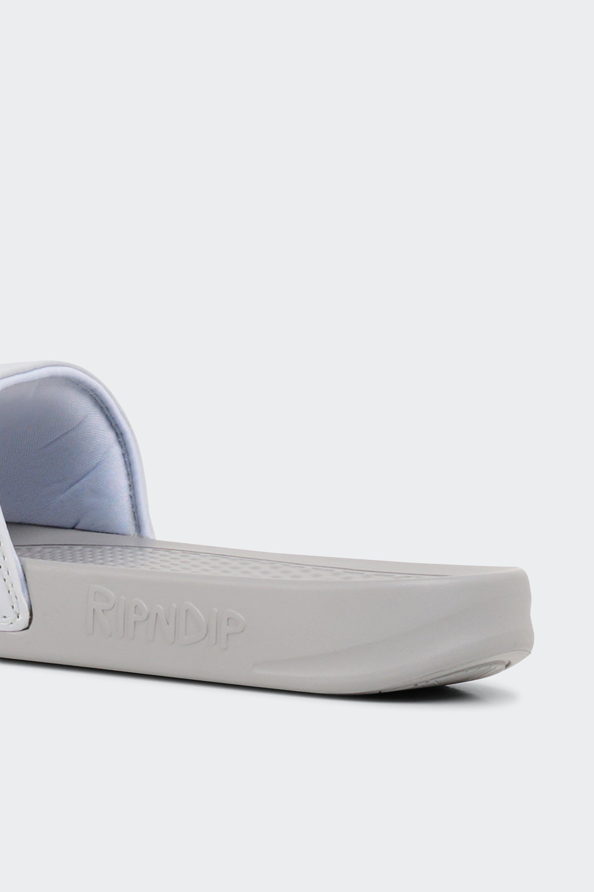 Slide Sandal | Grey by RIPNDIP Slide Sandal Grey