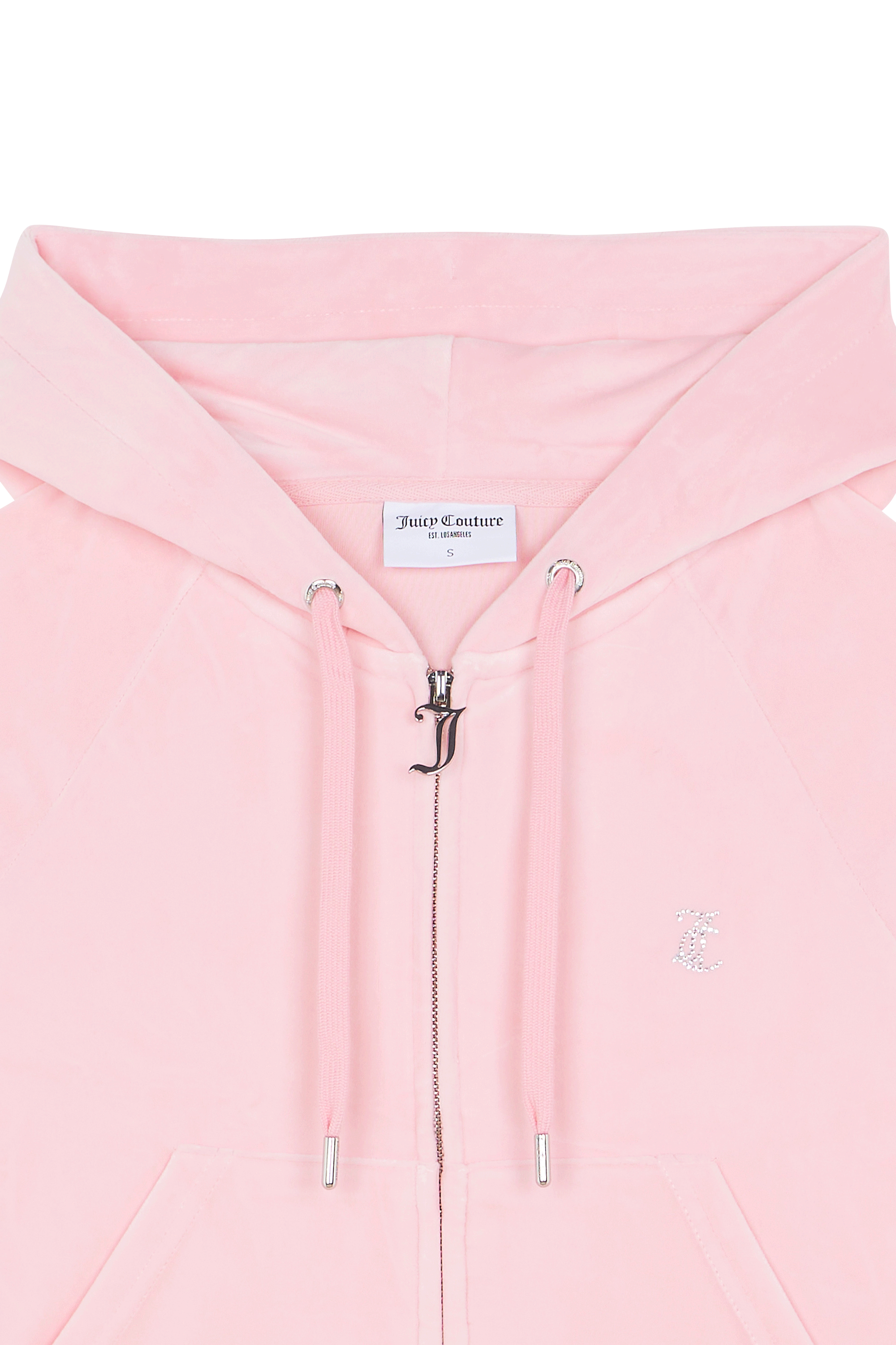 Hoodie zippé Rose