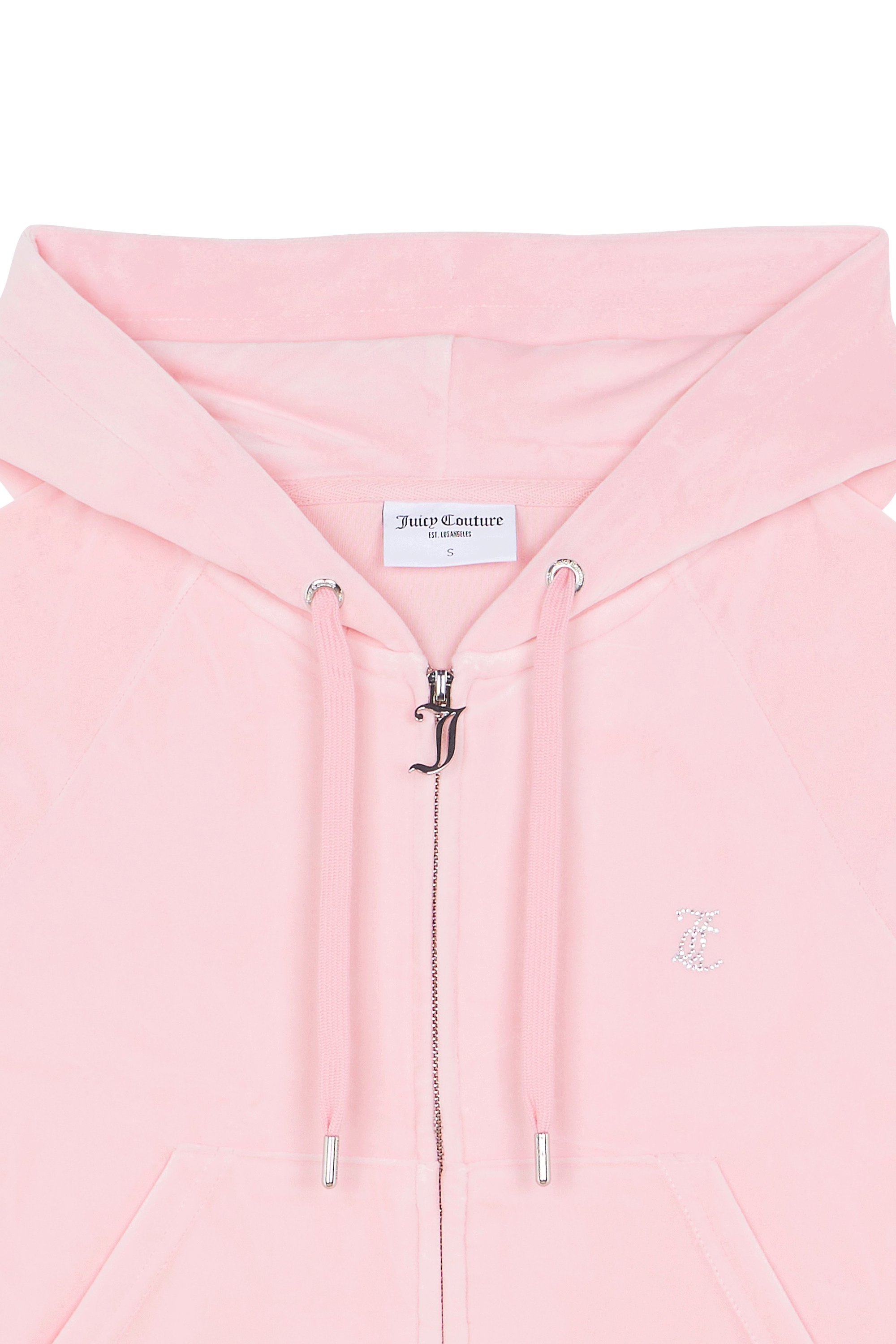 Hoodie zippé Rose