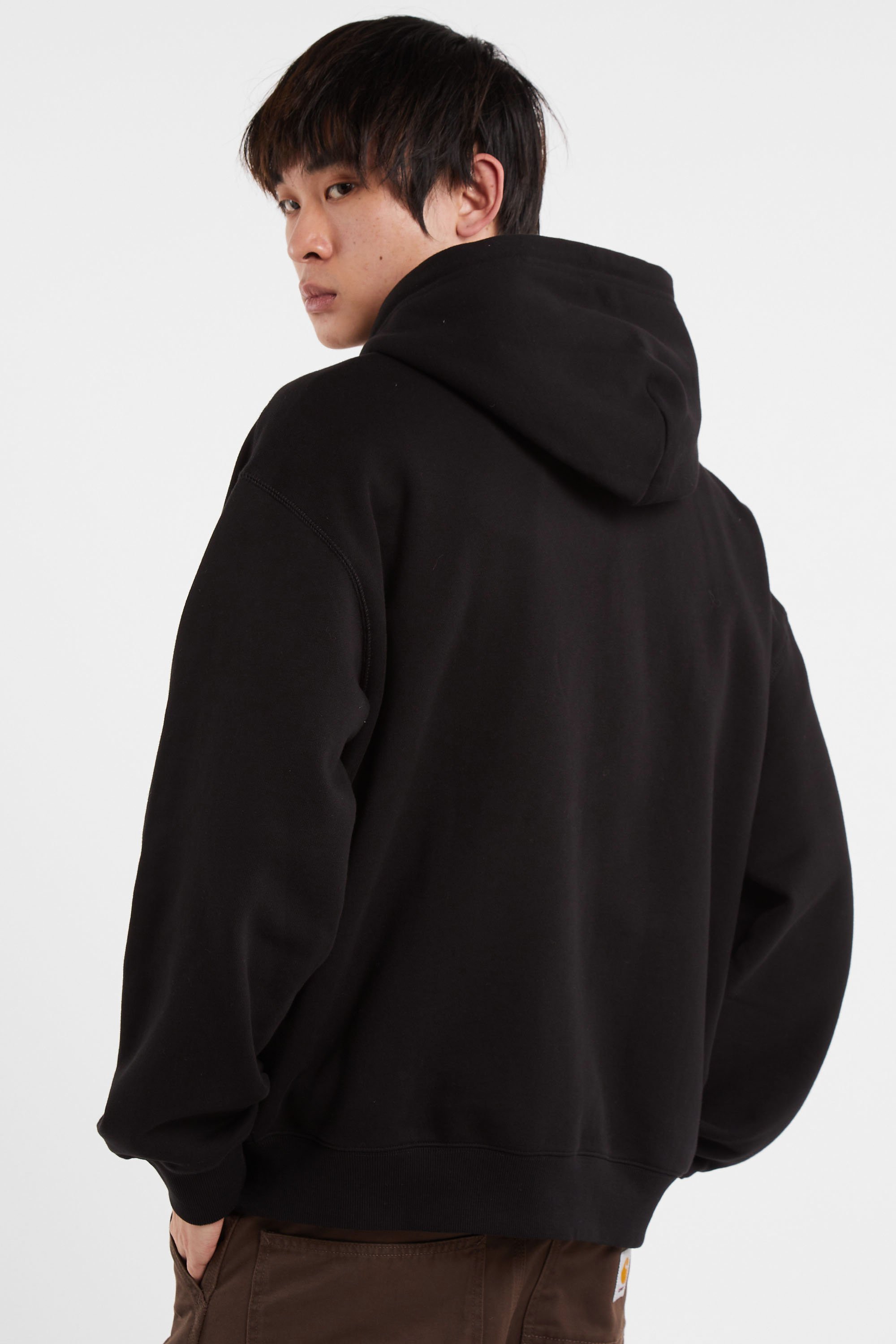 Hoodie zippé Noir