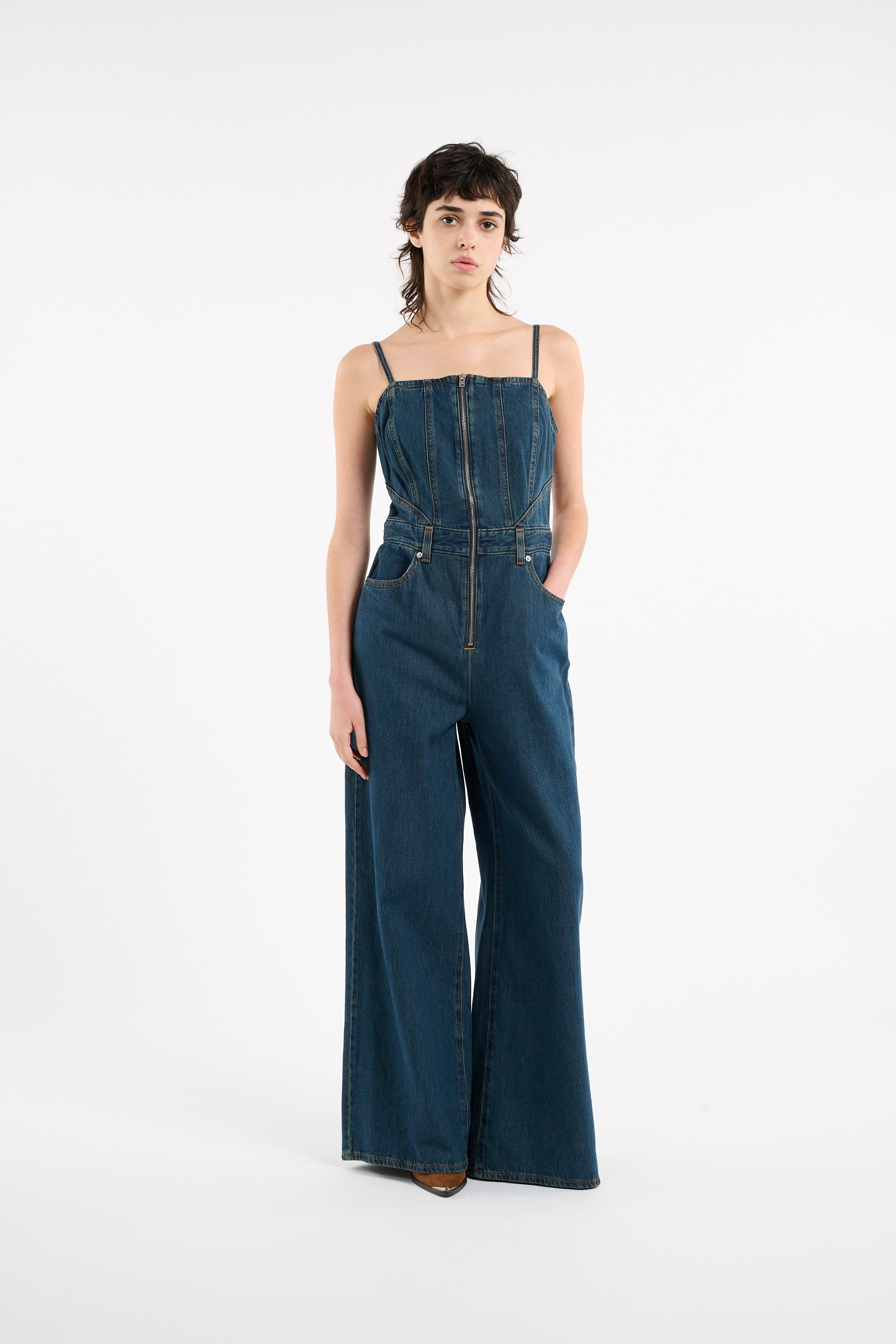 Salopette à zip LEVI'S Bleu