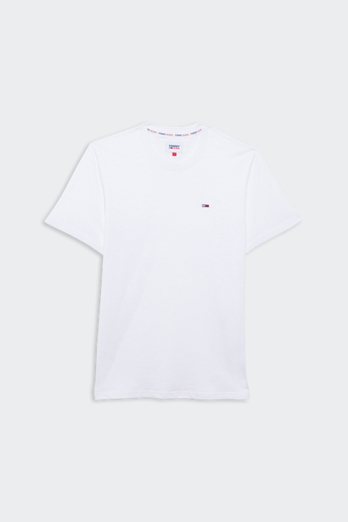 TOMMY JEANS T-shirt manches courtes Blanc