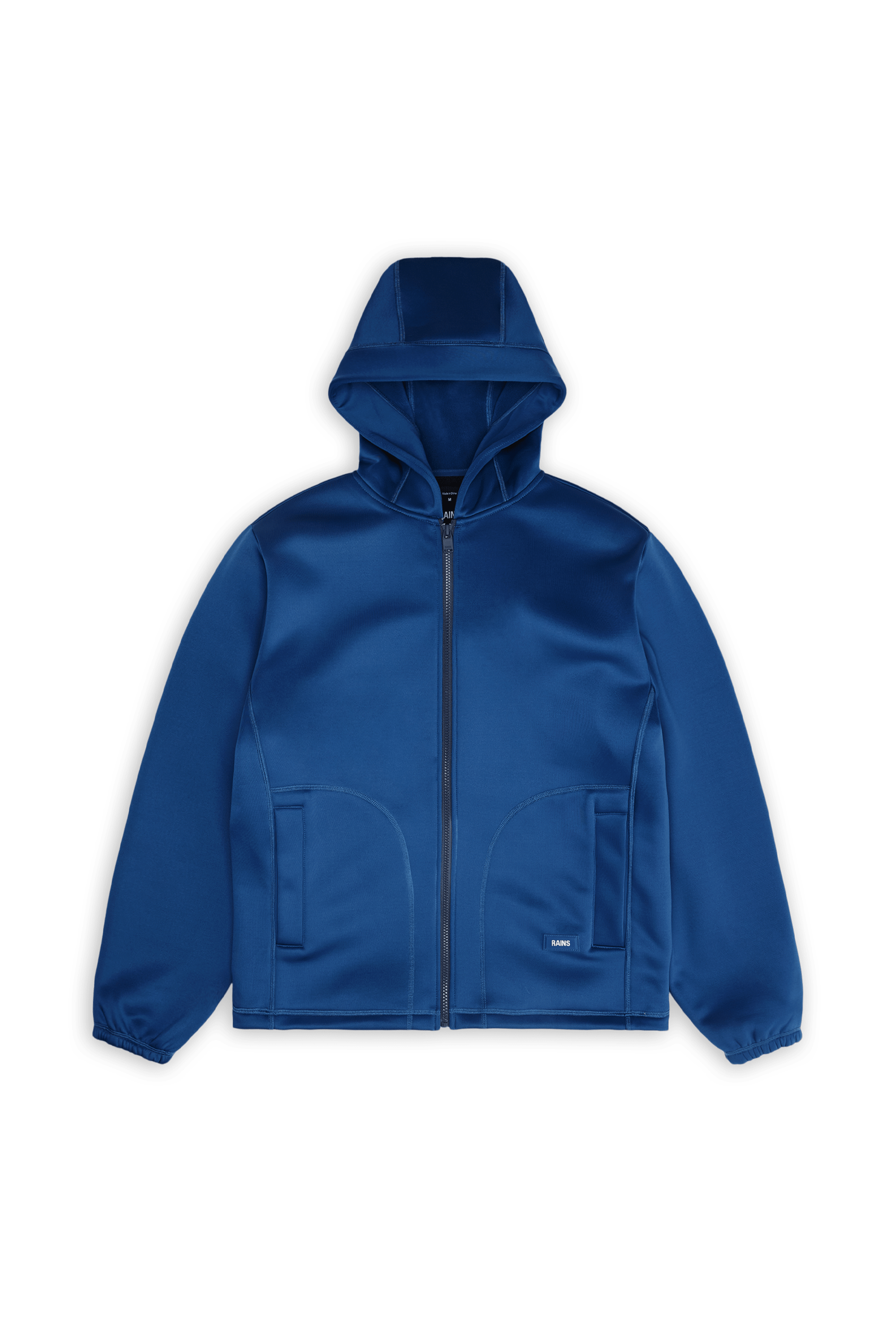 zip-up hoodie Blue