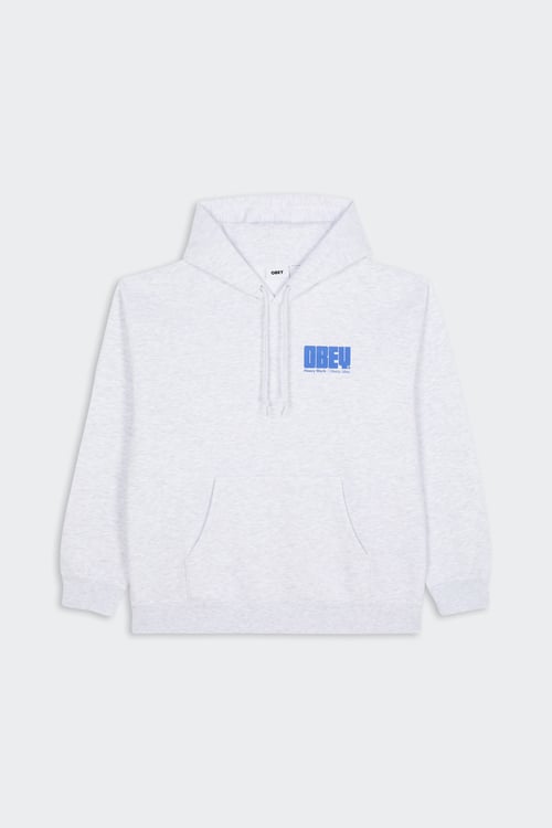 Obey - Hoodie - Taille M Gris homme