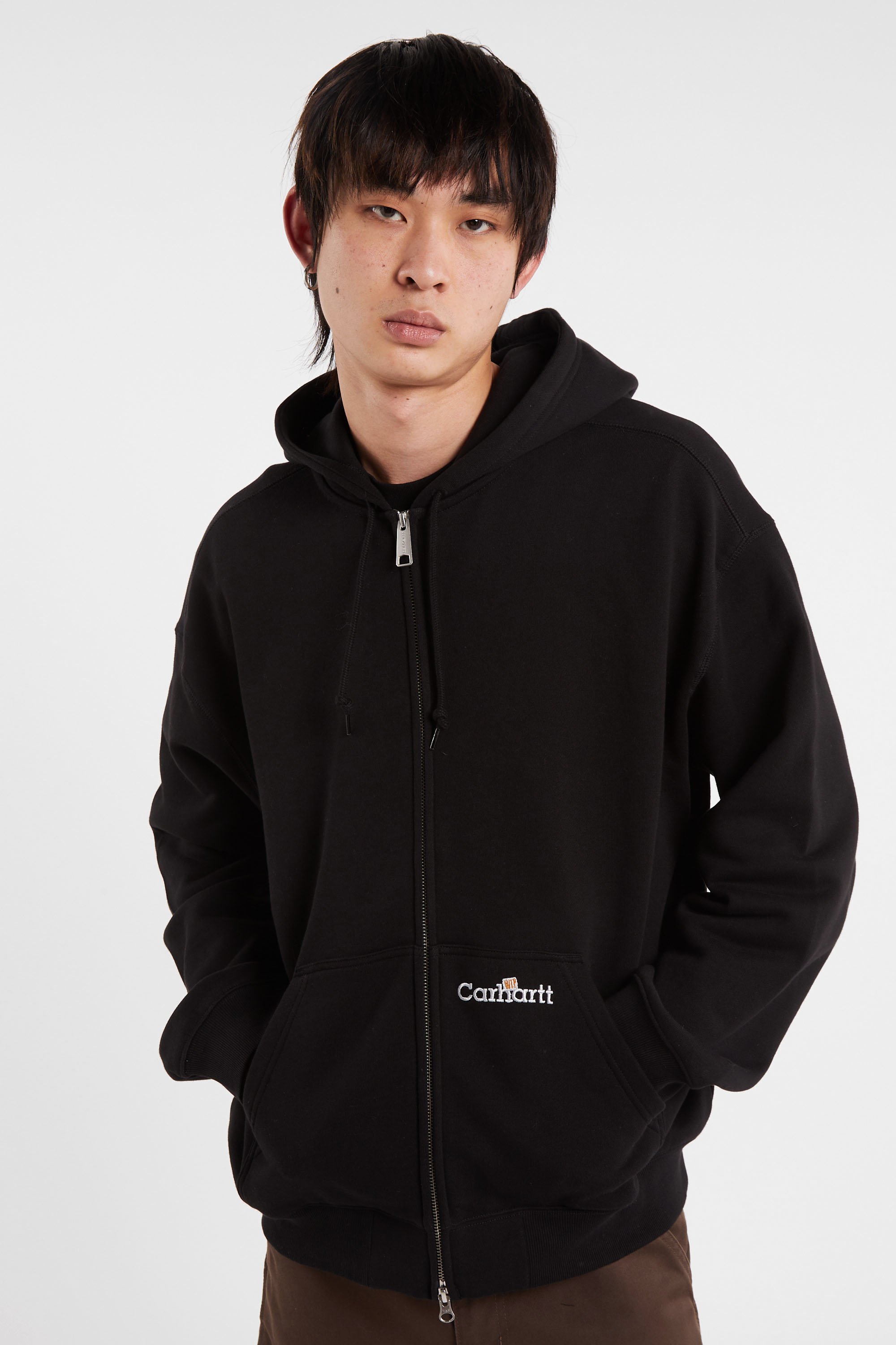 Hoodie zippé Noir
