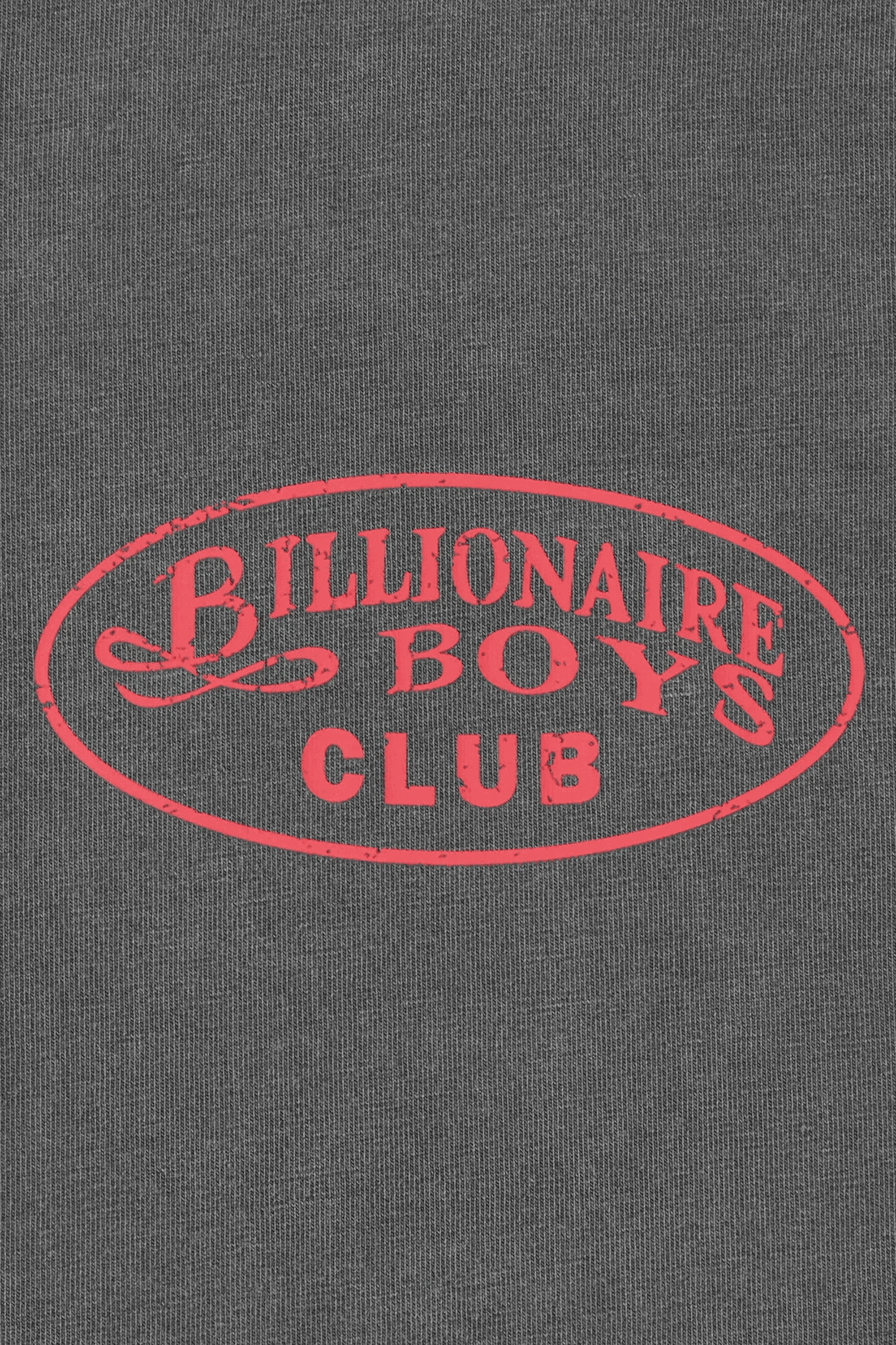 Regular-fit round-neck cotton T-shirt | Black BILLIONAIRE BOYS CLUB Men