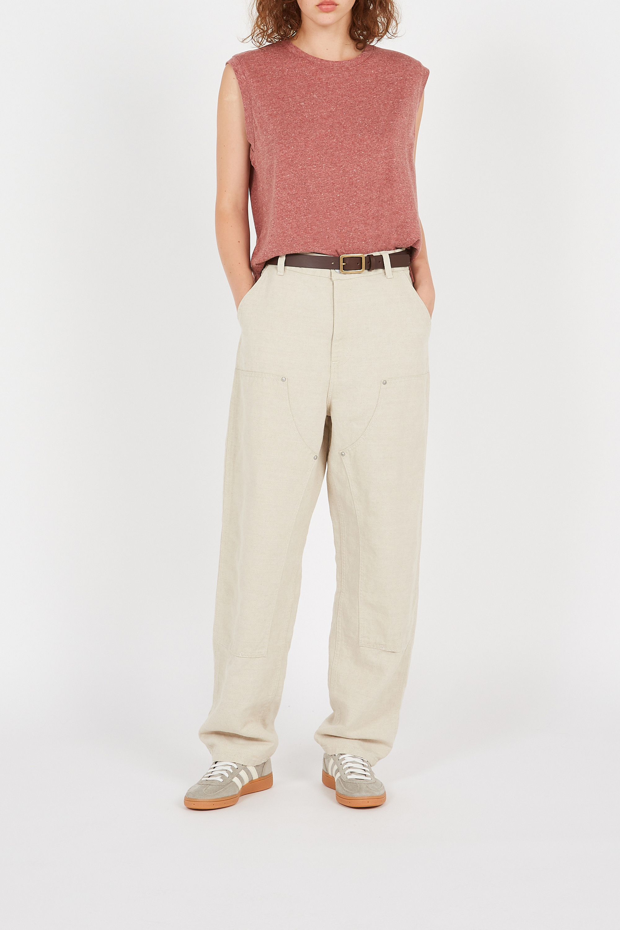Pantalon CARHARTT WIP Beige